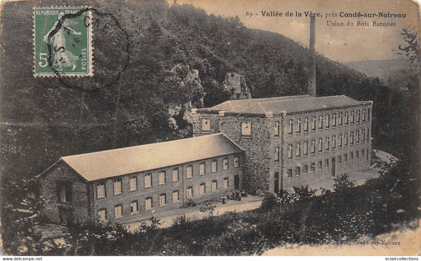 Saint Denis De Méré       14        Usine Du Bois Baronet       (voir Scan) - Autres & Non Classés