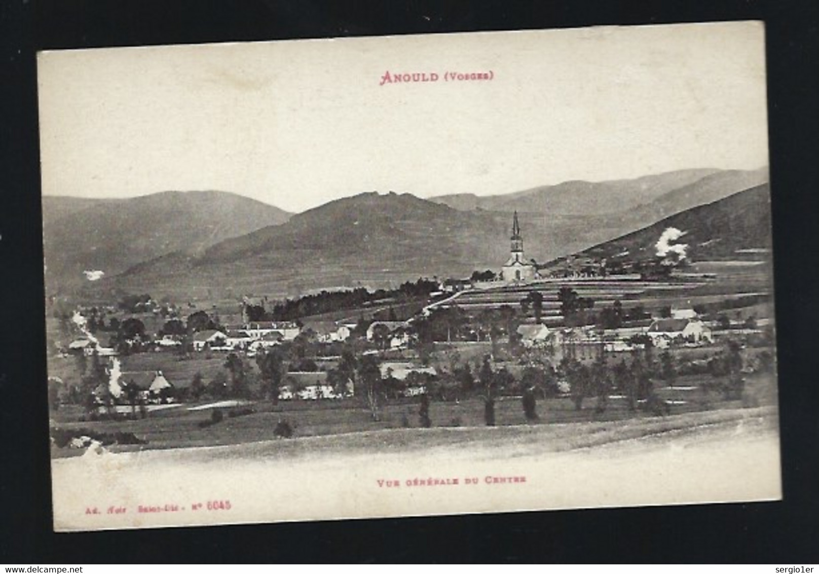 CPA  Vosges  88  :  Anould Vue Générale Du Centre - Anould