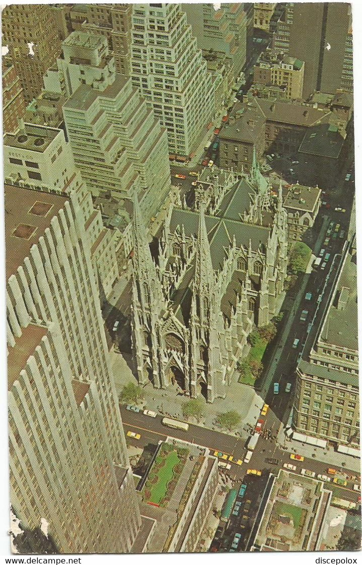 AC327 New York City - St. Patrick's Cathedral / Viaggiata 1969 - Churches