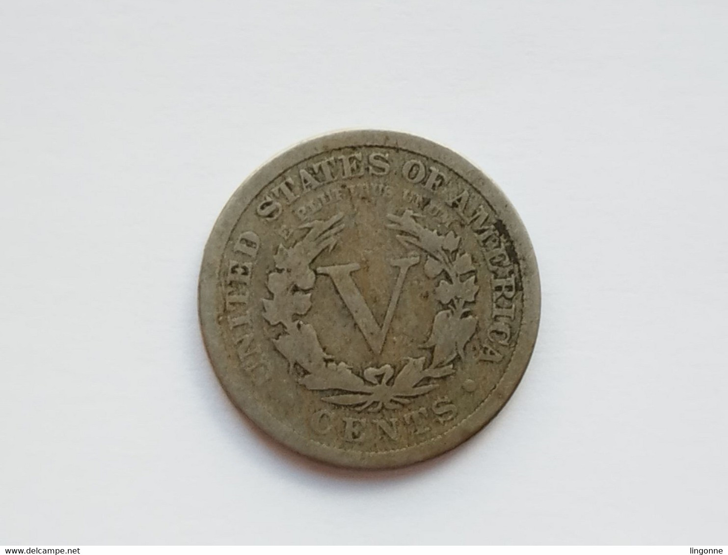 Etats-Unis - 5 Cents 1898 - Type V Cents - 1883-1913: Liberty (Liberté)