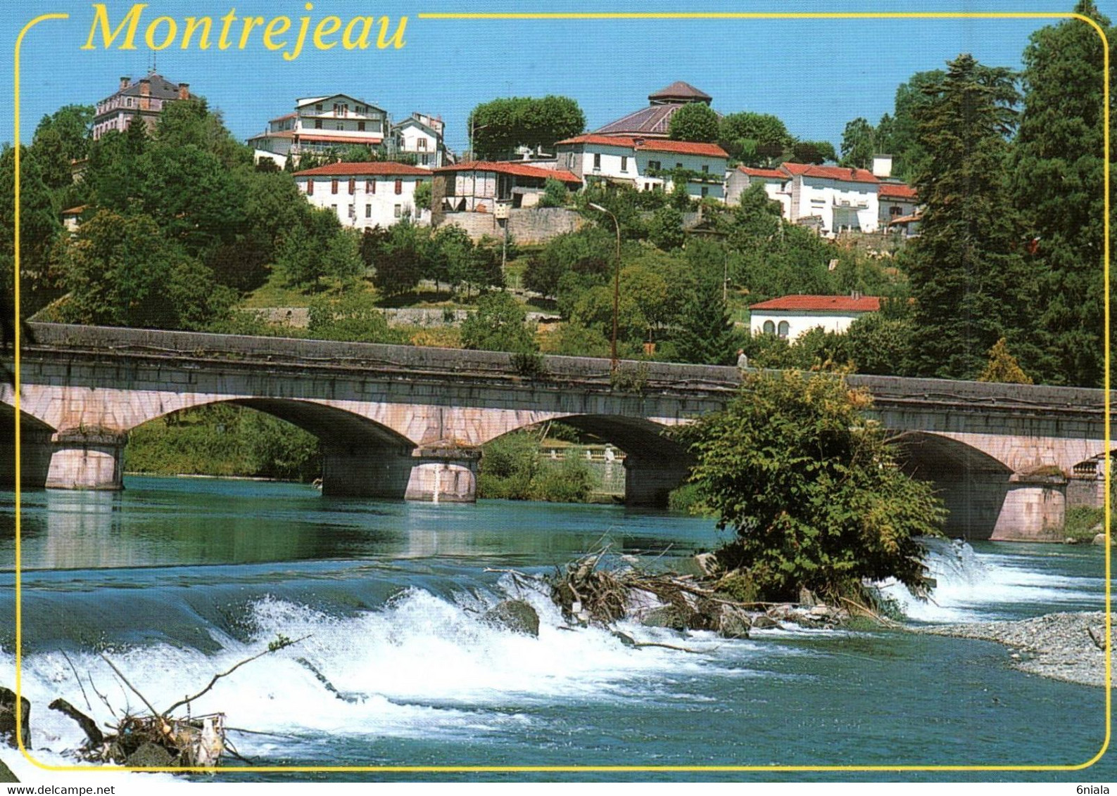MONTREJEAU  Le Pont Sur La Garonne Aux Portes Des Pyrénées    (recto-verso) 31 Haute Garonne - Montréjeau