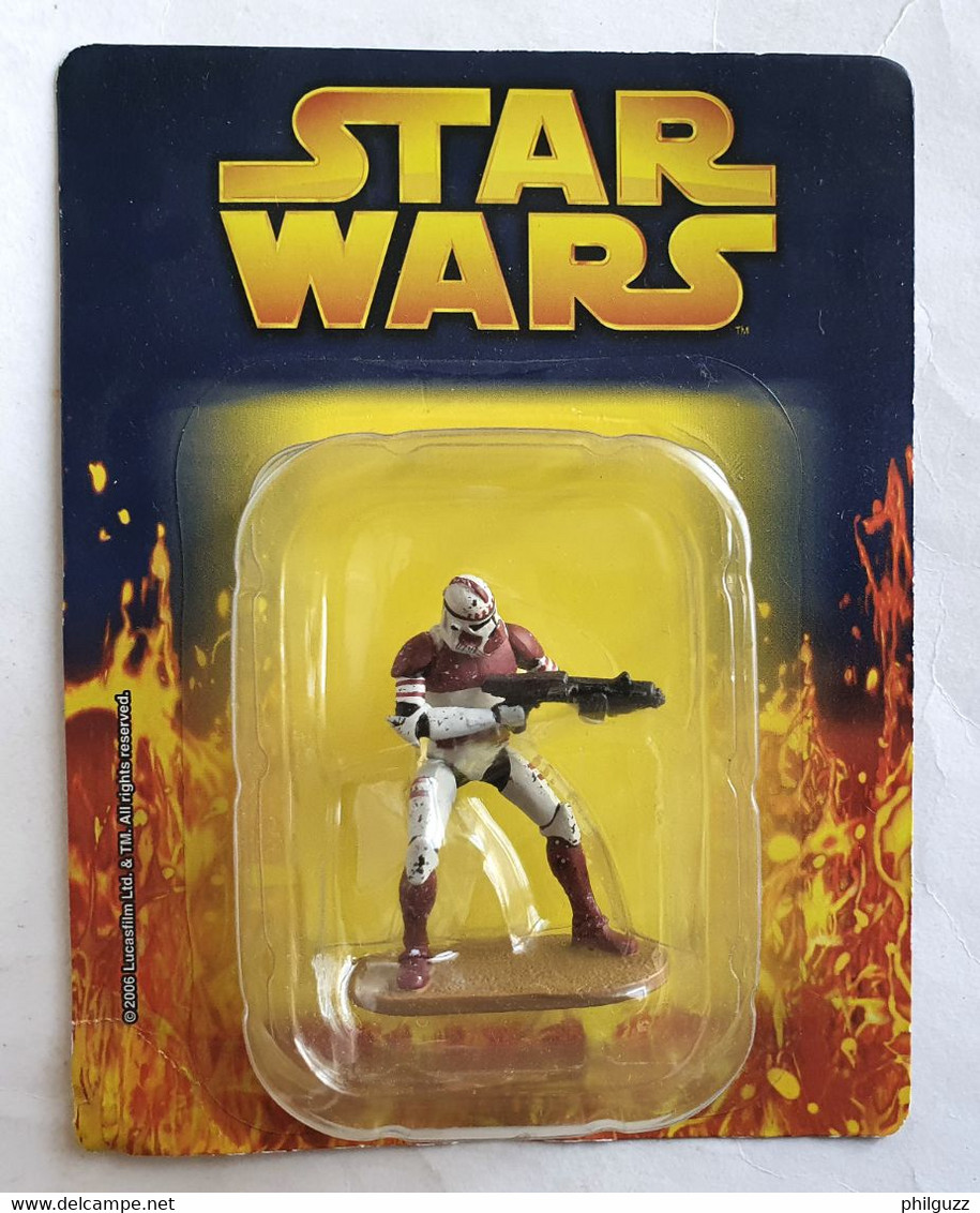 FIGURINE STAR WARS DE AGOSTINI 2005 CLONE TROOPER En Métal EN BLISTER - Altri & Non Classificati