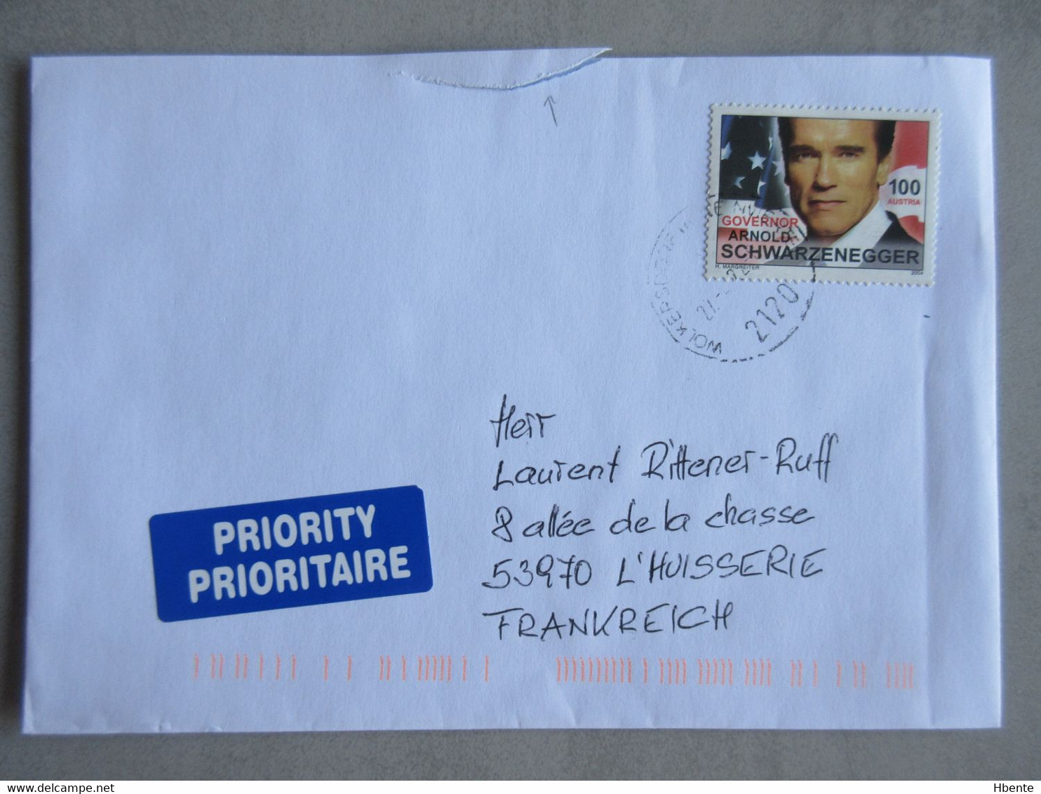 Autriche Timbre à Date Sur TP N° 2324 A. Schwarzenegger - Austria - Österreich - Storia Postale