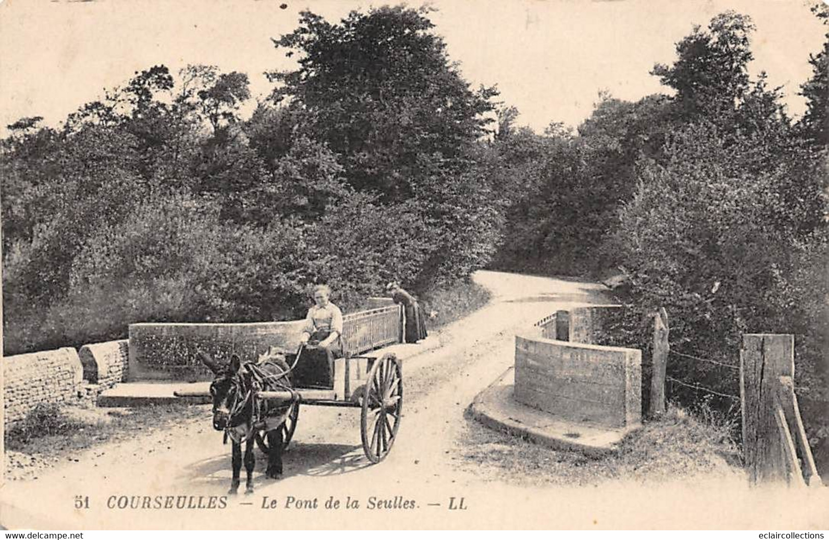 Courseulles Sur Mer         14       Le Pont De La Seulles      (voir Scan) - Courseulles-sur-Mer