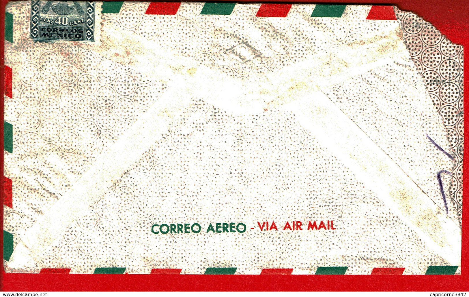 1947 -  Lettre Du Mexique Pour Paris - Poste Aérienne - Tp N° 65 + 66 - Mexico