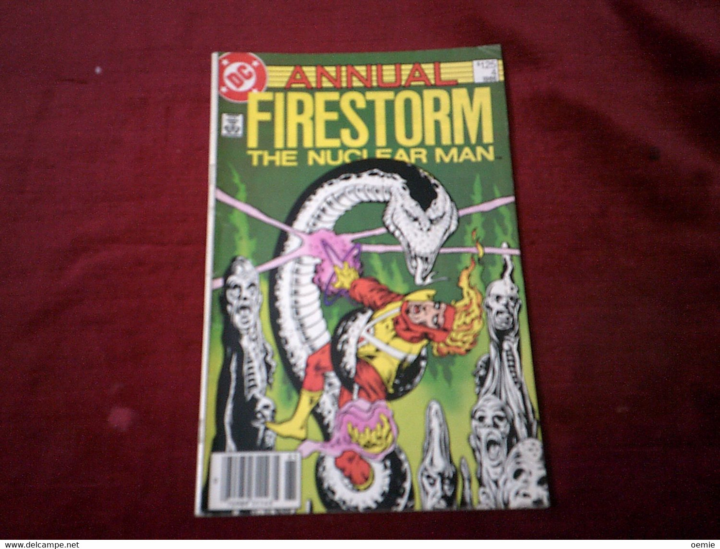 ANNUAL FIRESTORM  THE NUCLEAR MAN  N° 4   1986 - DC