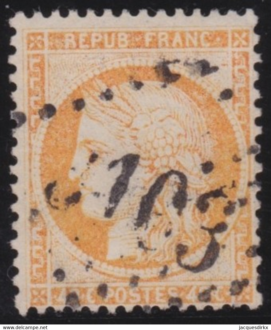 France   .   Y&T    .    38    .     O    .      Oblitéré   .    /    .   Cancelled - 1870 Siège De Paris