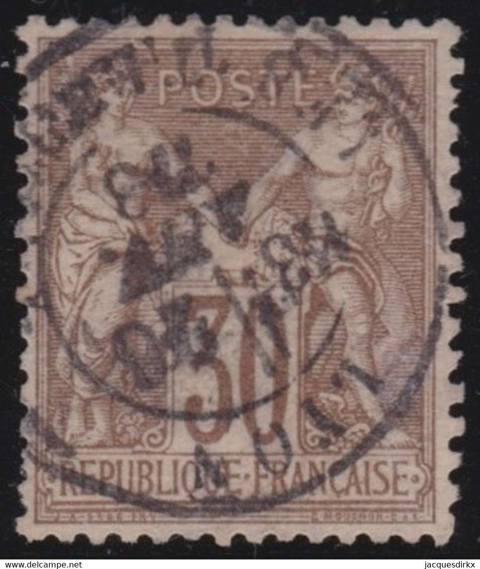 France   .   Y&T    .    69    .     O    .      Oblitéré   .    /    .   Cancelled - 1876-1878 Sage (Type I)