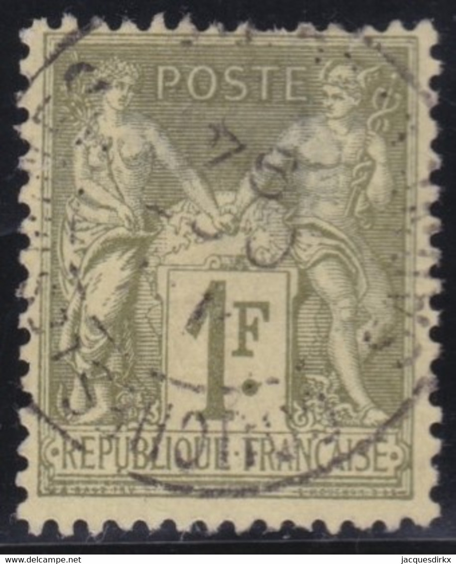 France   .   Y&T    .    82   .     O    .      Oblitéré   .    /    .   Cancelled - 1876-1898 Sage (Type II)