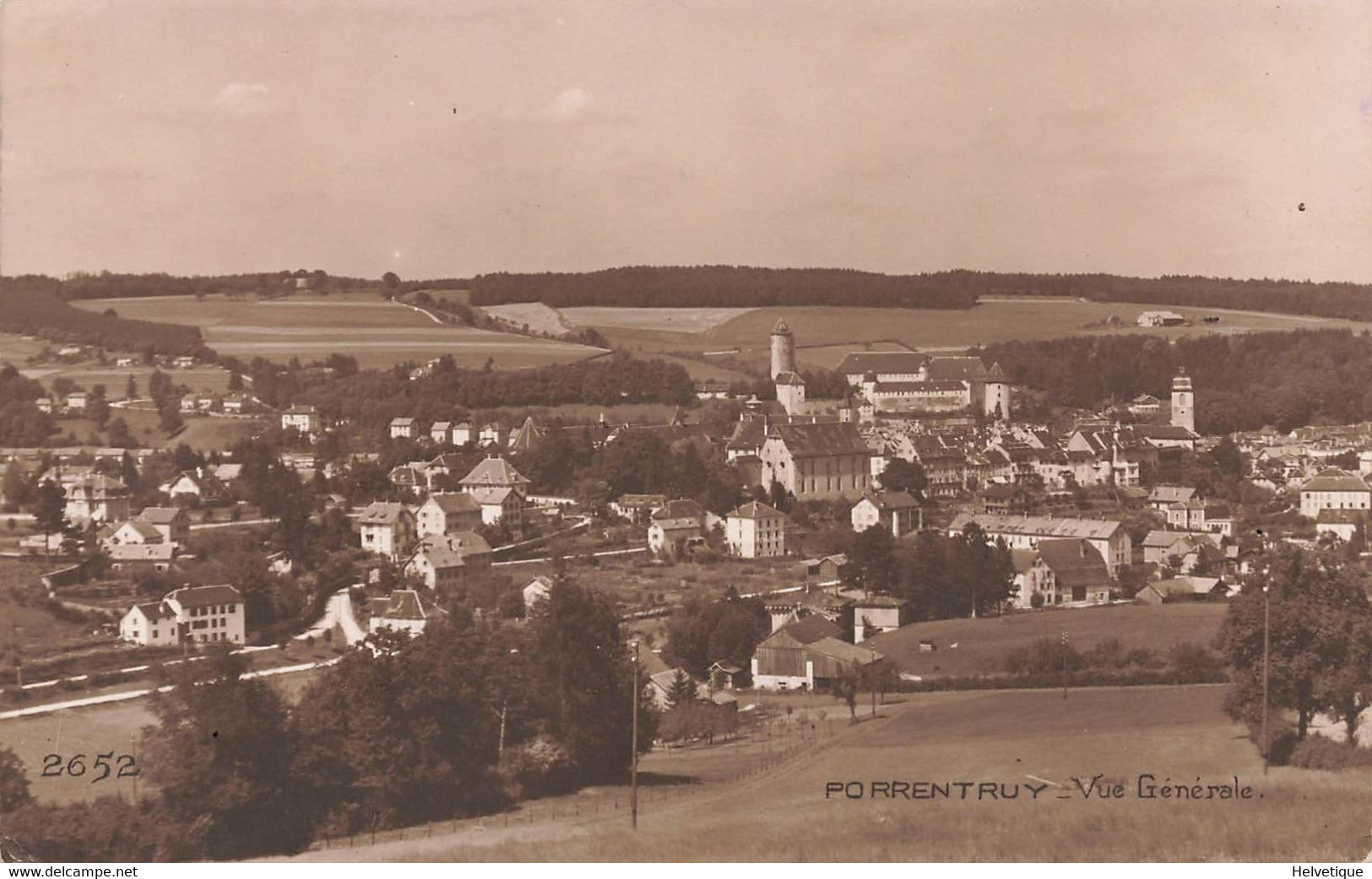 Porrentruy Vue Générale - Porrentruy