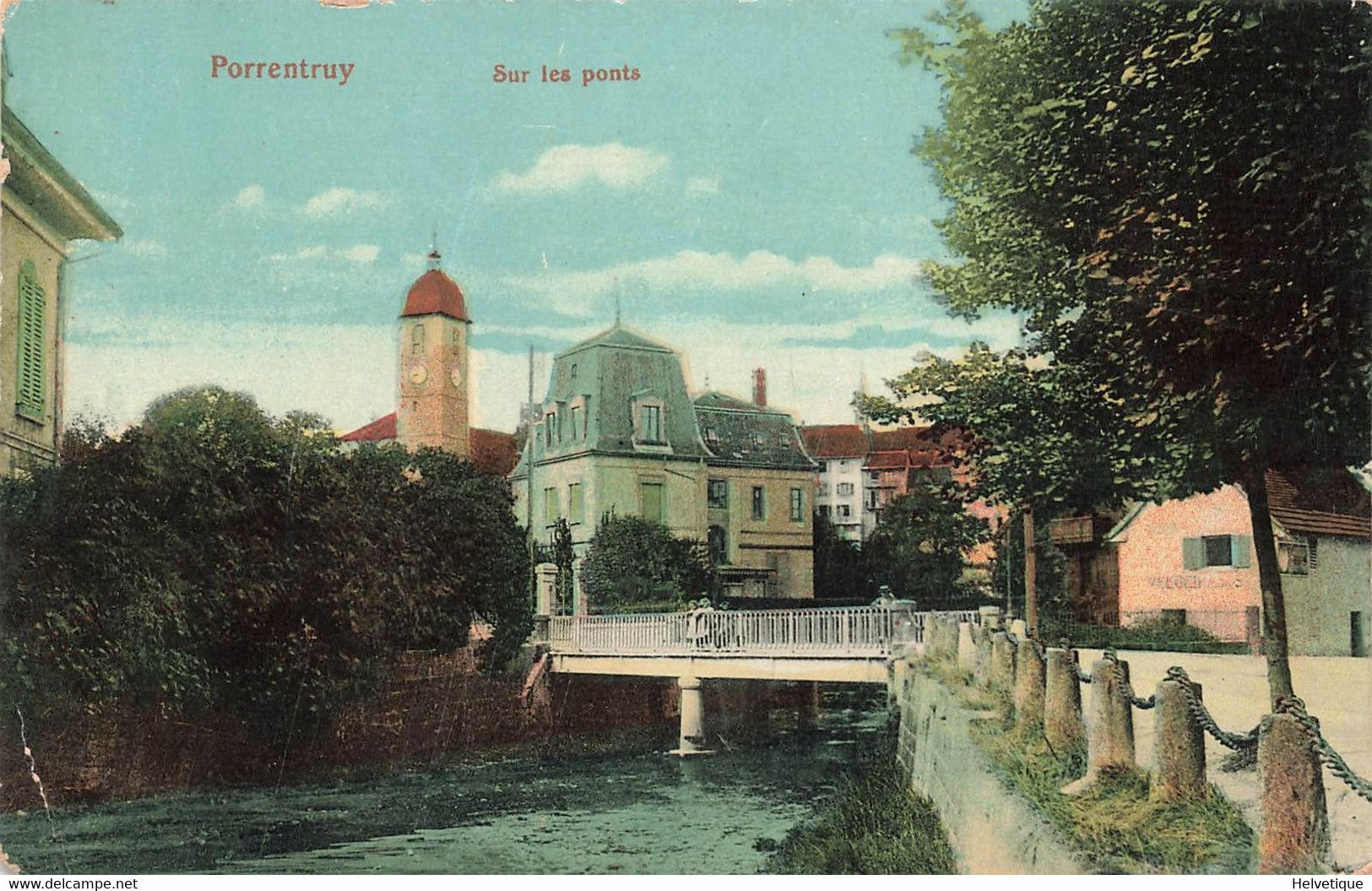 Porrentruy Sur Les Ponts - 1914 - Porrentruy