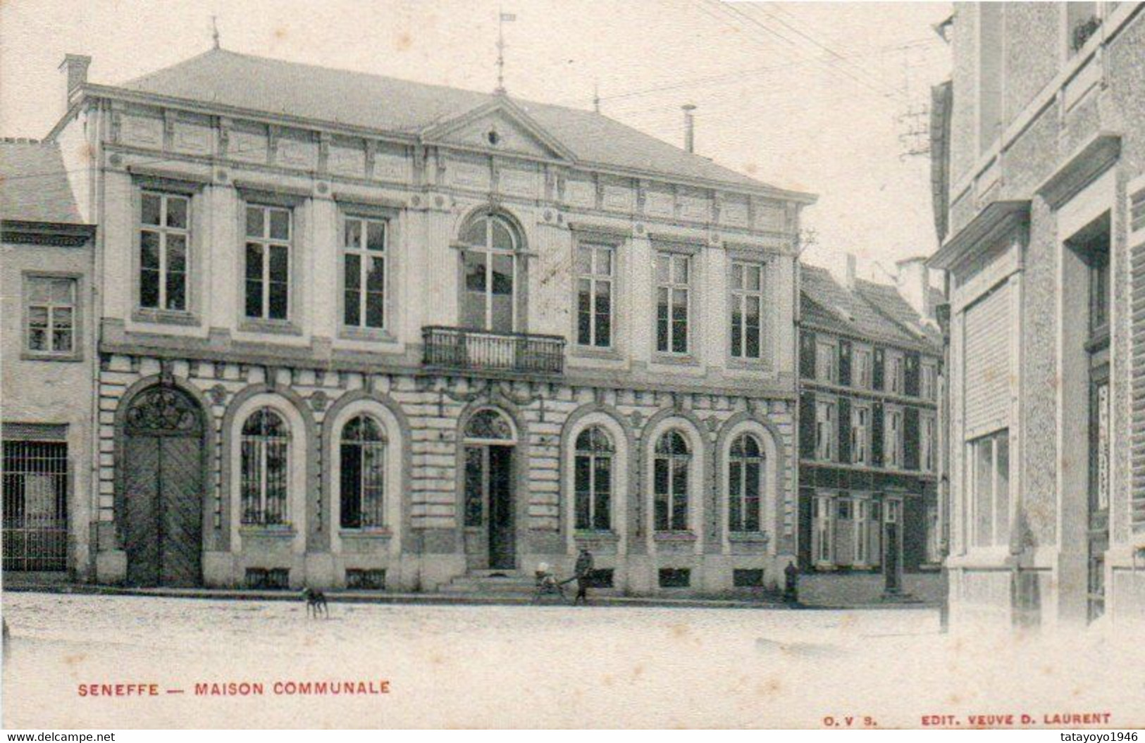 Seneffe  Maison Communale Voyagé En 1905 - Seneffe