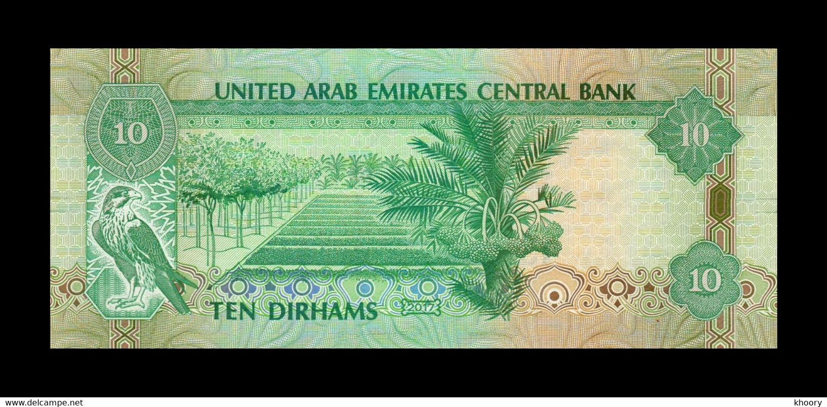 UAE United Arab Emirates 10 2017 Dirhams P-27/e ( UNC ) - Emirats Arabes Unis