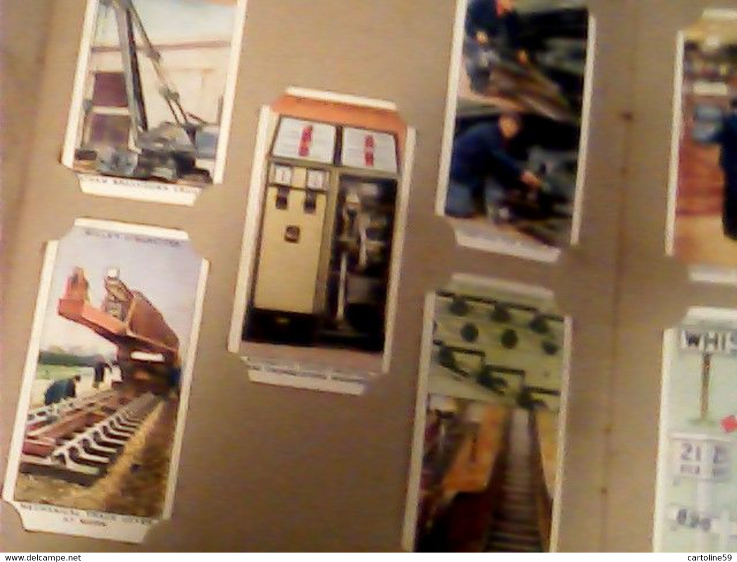 ALBUM FIGURINE BROOKE BOND PICTURE CARDS Wills's Cigarette Picture-Card Album 1936 TRENO TRENI  TRAIN 49PZ IS10602 - Advertising Items