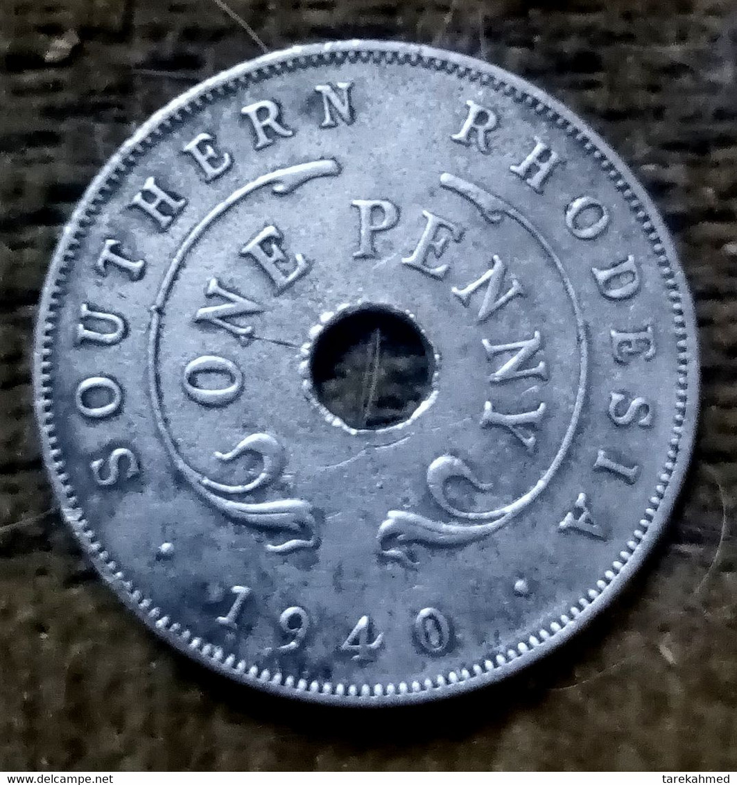 Southern Rhodesia - George VI - 1940 - Penny - KM8. , Gomaa - Rhodesia