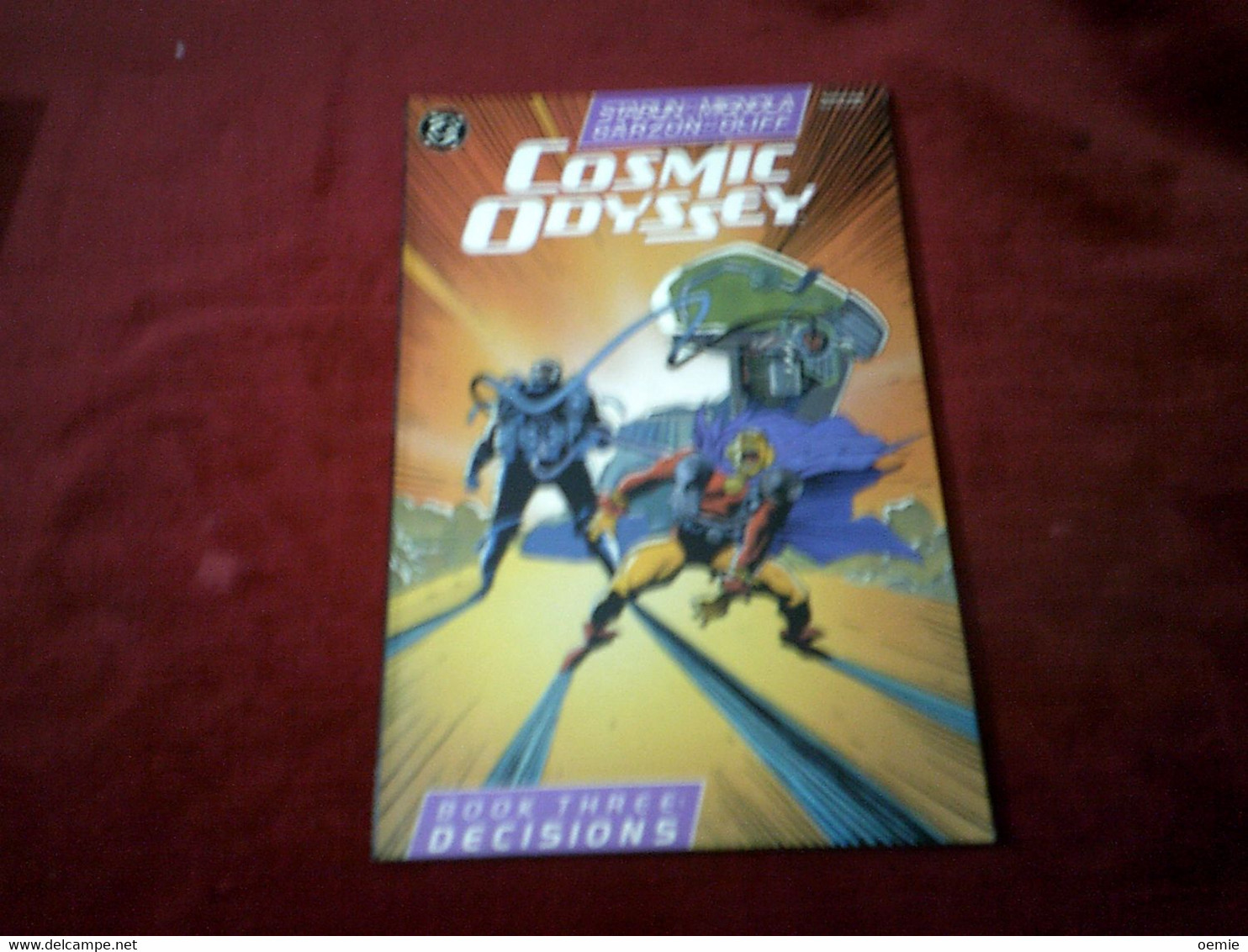 COSMIC ODYSSEY  N°  1988    BOOK THREE DECISIONS - DC