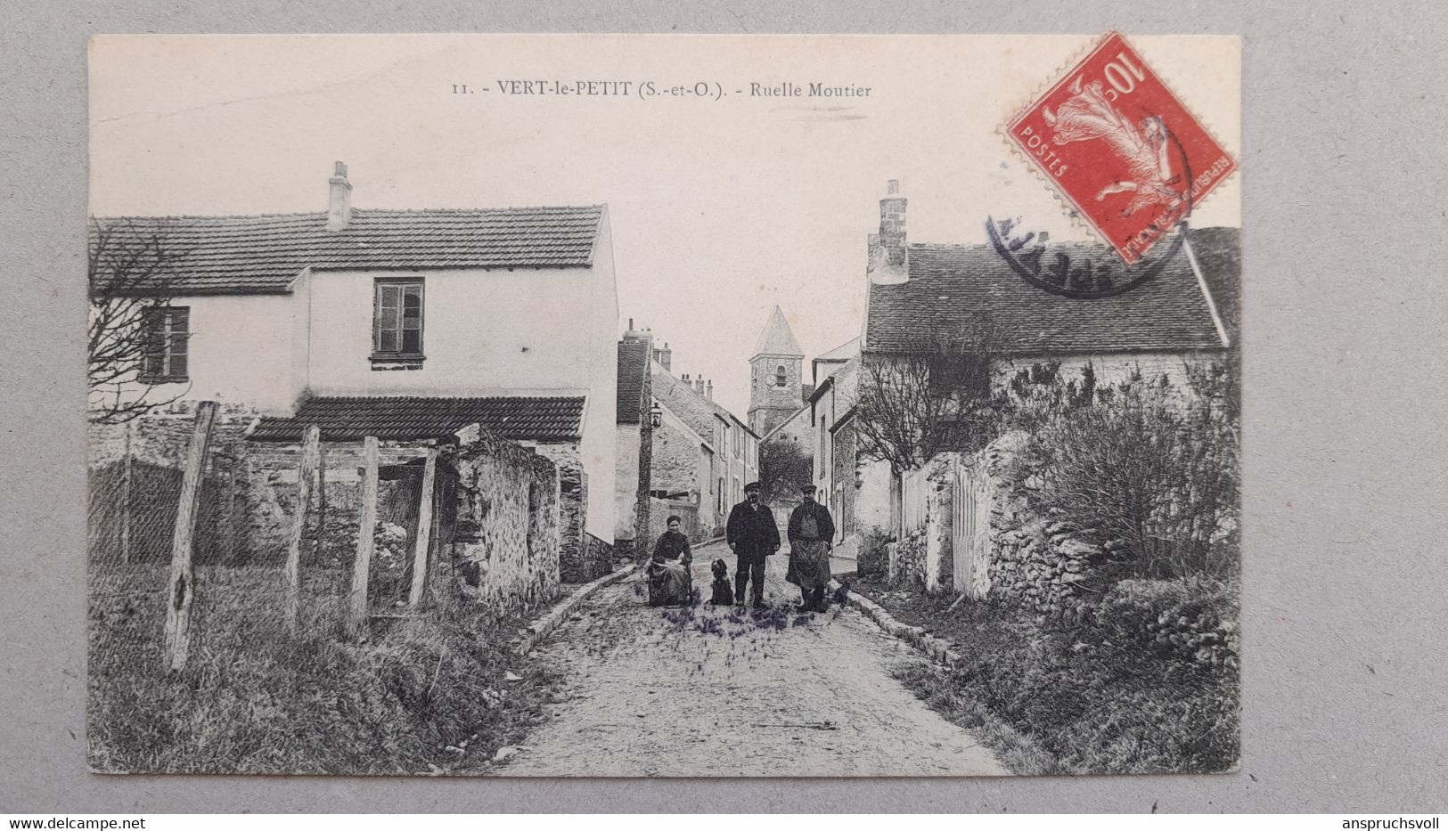 CPA - 91 - VERT LE PETIT - Ruelle Moutier - Vert-le-Petit