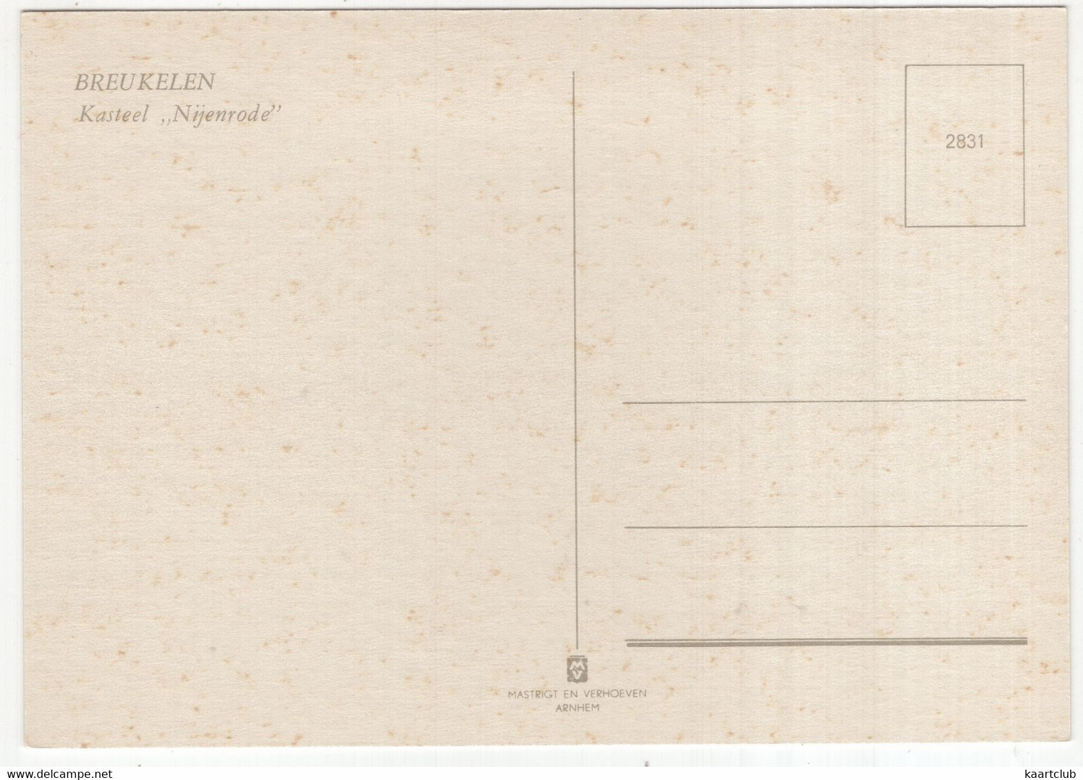 Breukelen - Kasteel 'Nijenrode' - (Utrecht, Nederland) - Breukelen