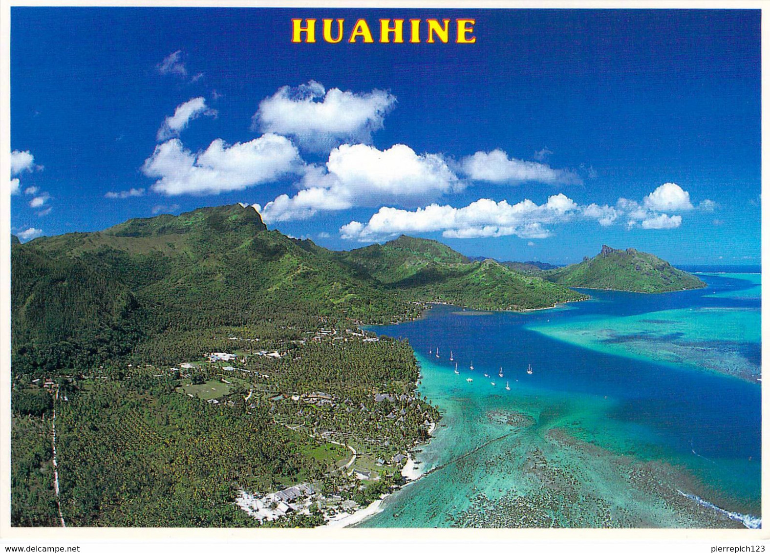 Huahine - Vue Aérienne - Polynésie Française