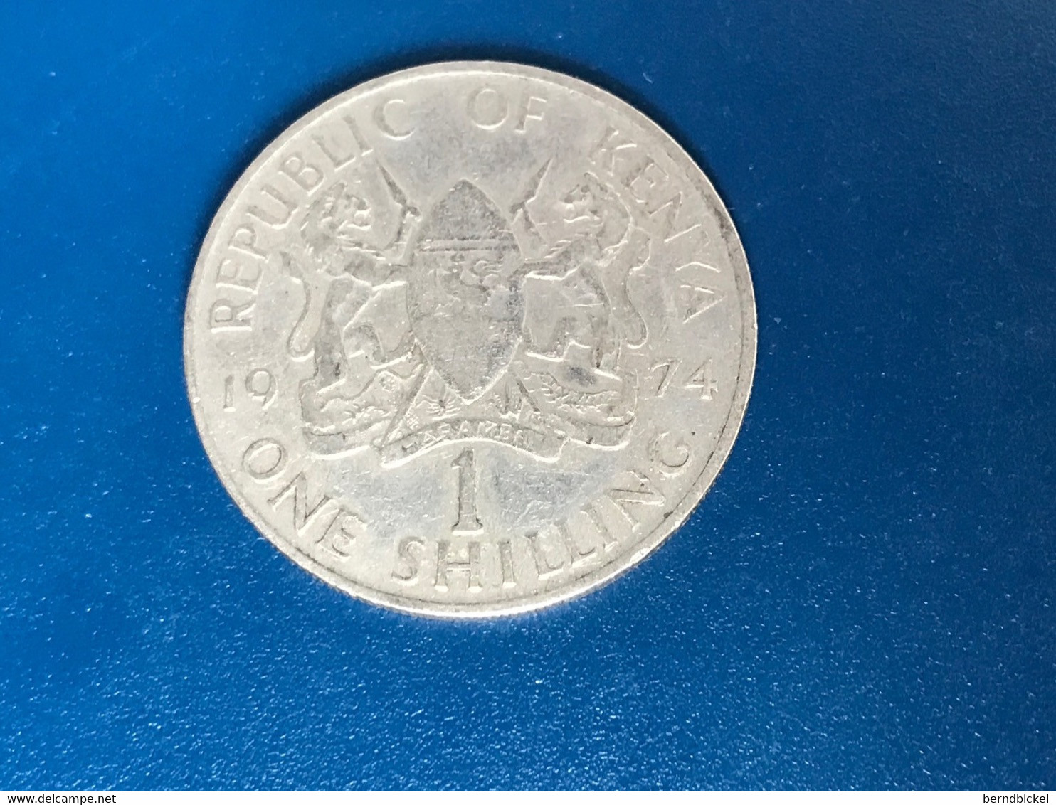 Münze Münzen Umlaufmünze Kenia 1 Shilling 1974 - Kenya