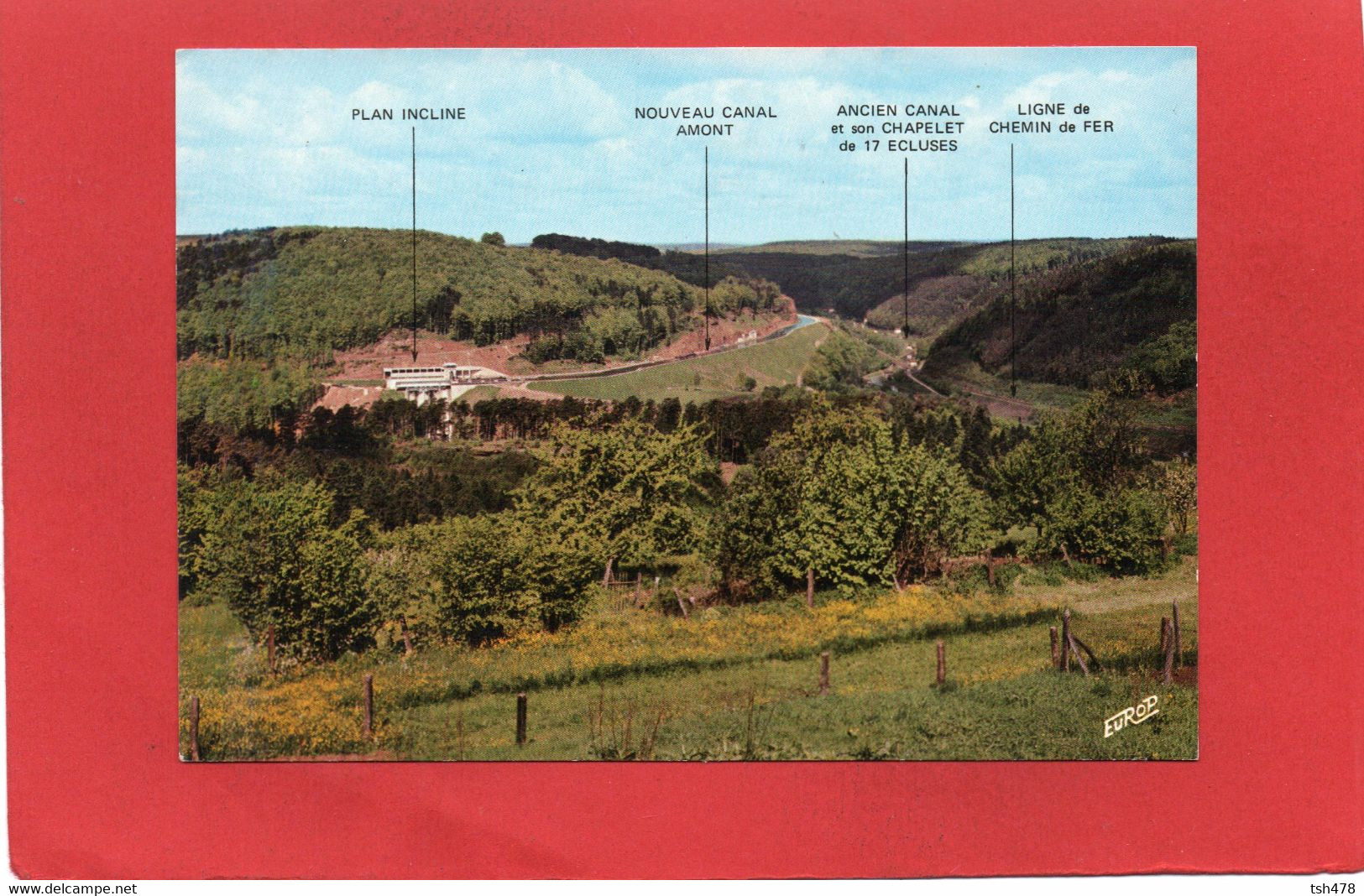 57----ARZVILLER---plan Incliné Transversal SAINT-LOUIS--Vallée De La ZORN--voir 2 Scans - Arzviller