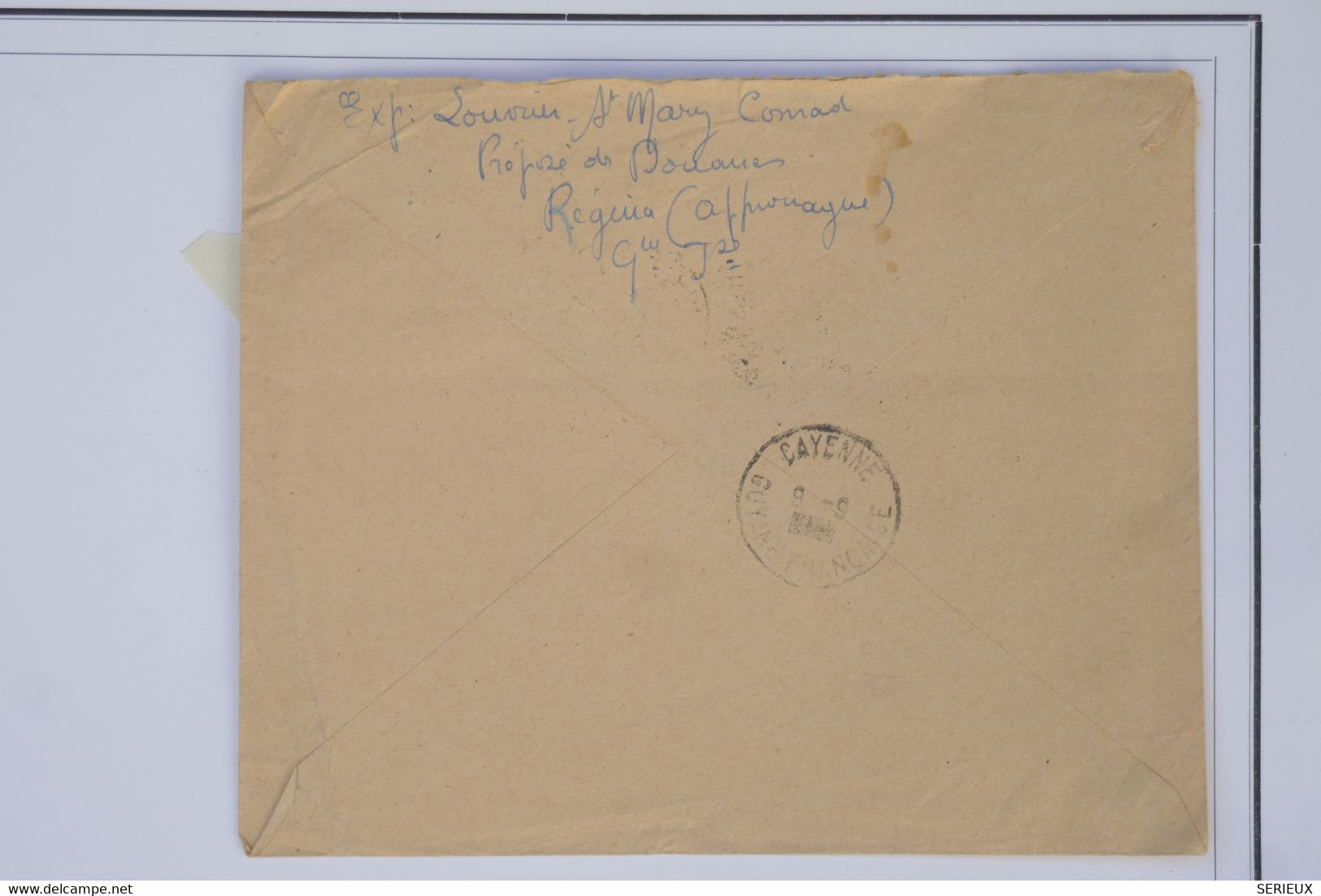 AZ9 GUYANNE   BELLE LETTRE 1949      POUR  POITIERS   FRANCE  + + AFFRANCH. INTERESSANT - Covers & Documents