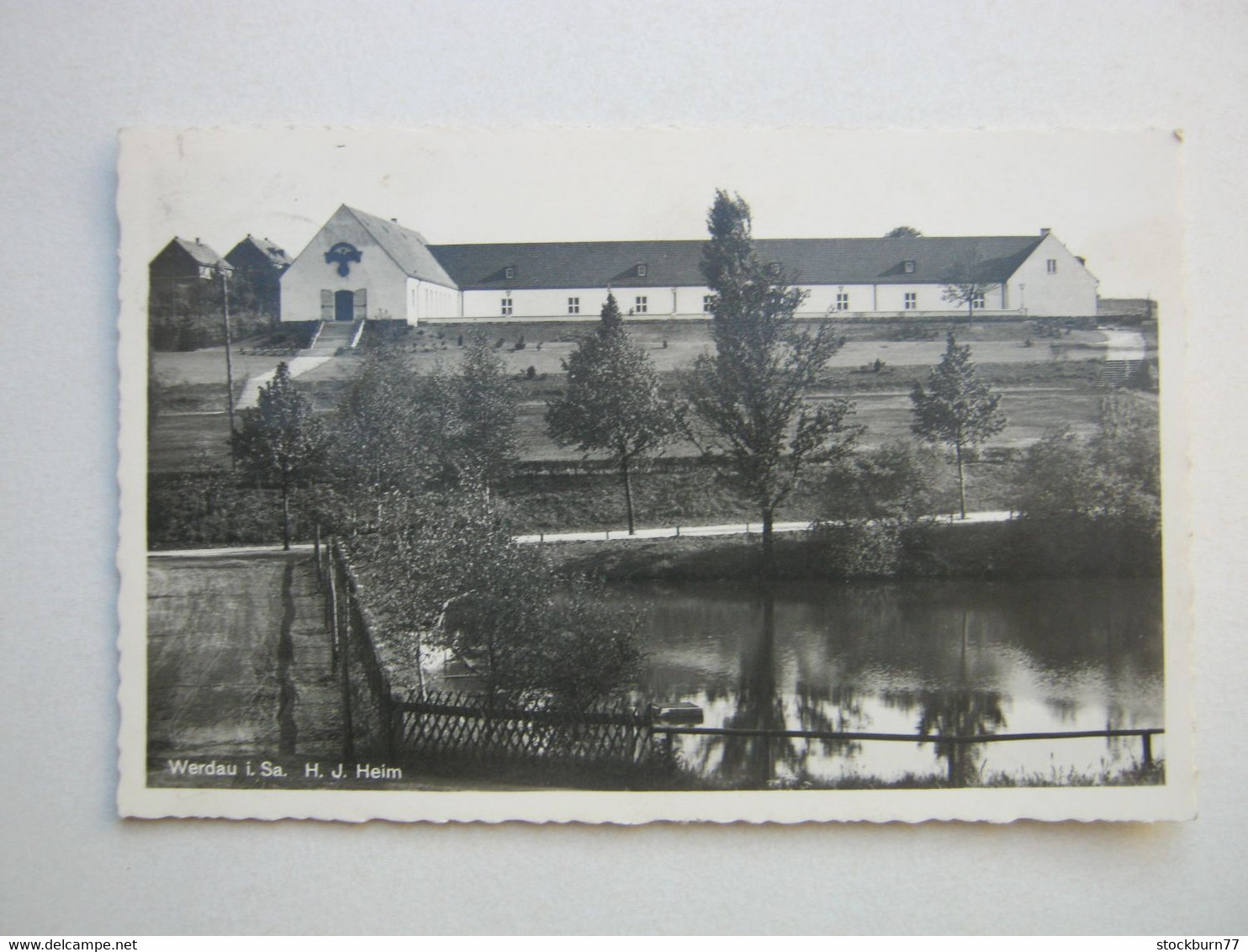 WERDAU , HJ - Heim , Seltene Karte 1939 - Werdau