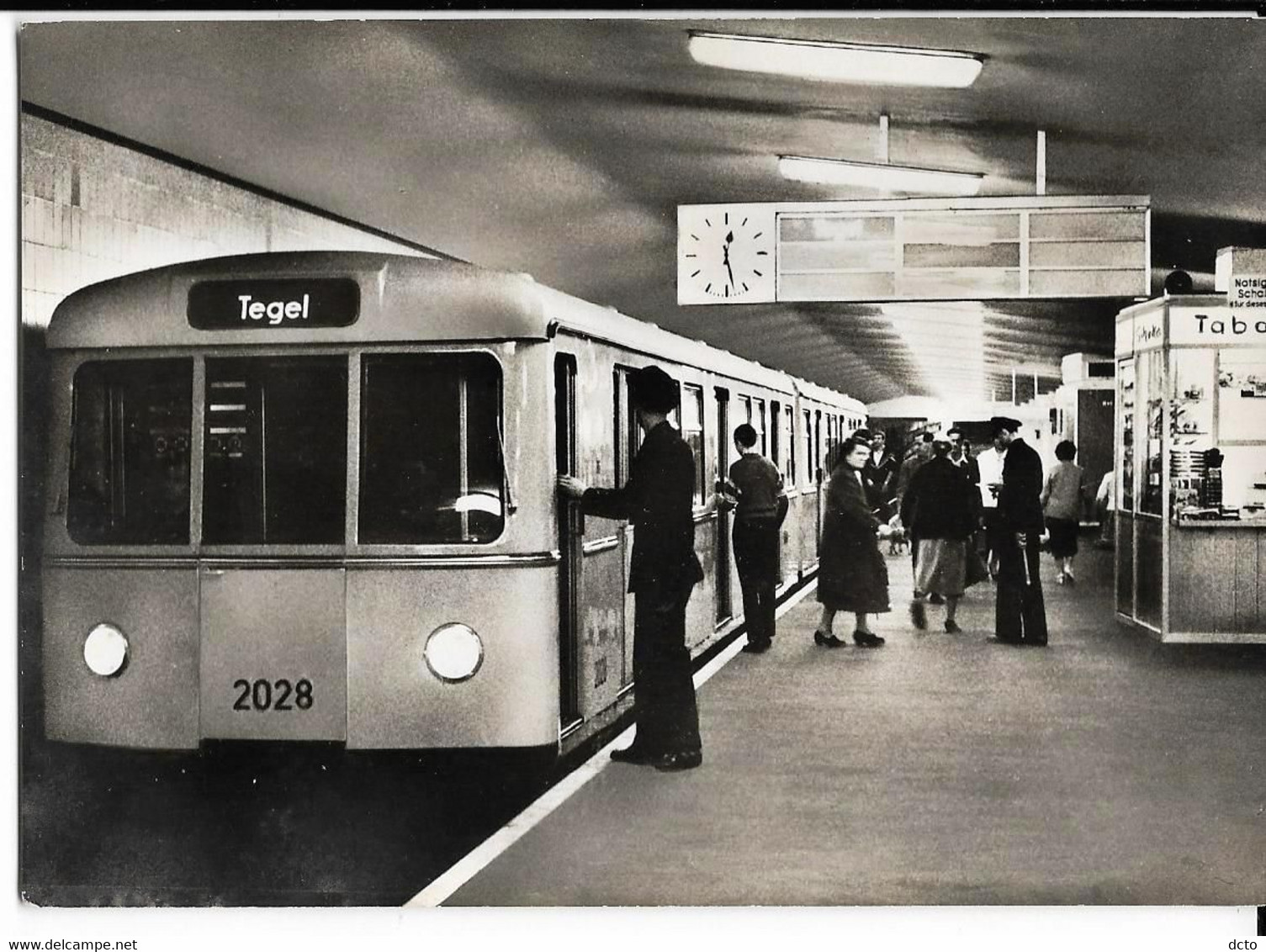 BERLIN Untergrundbahnhof Borsigwerke, Reinickendorf, Ligne C, Cpm - Reinickendorf