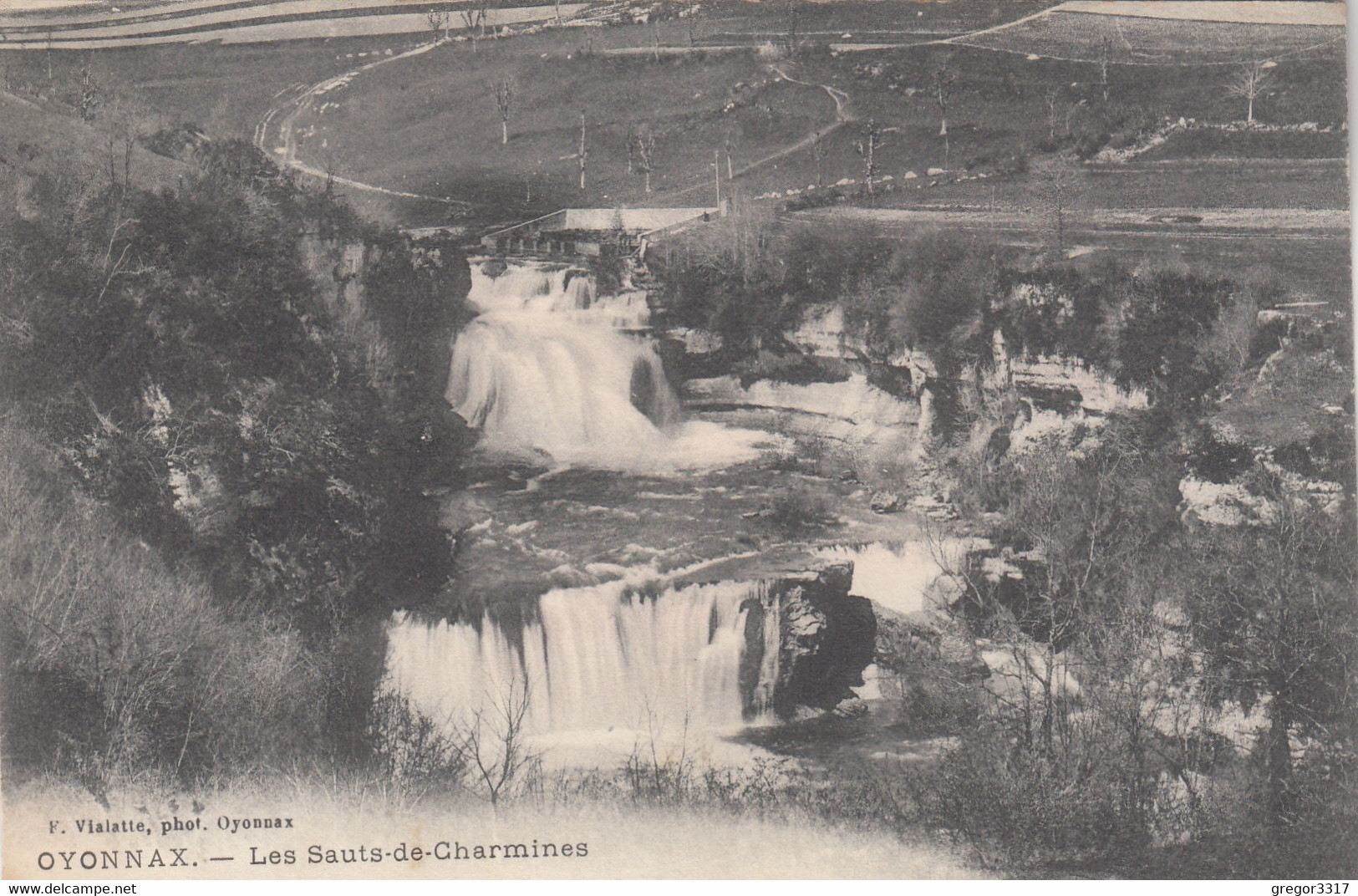 B4520) OYONNAX - Les Sauts De CHARMINES - Old ! 1911 - Oyonnax