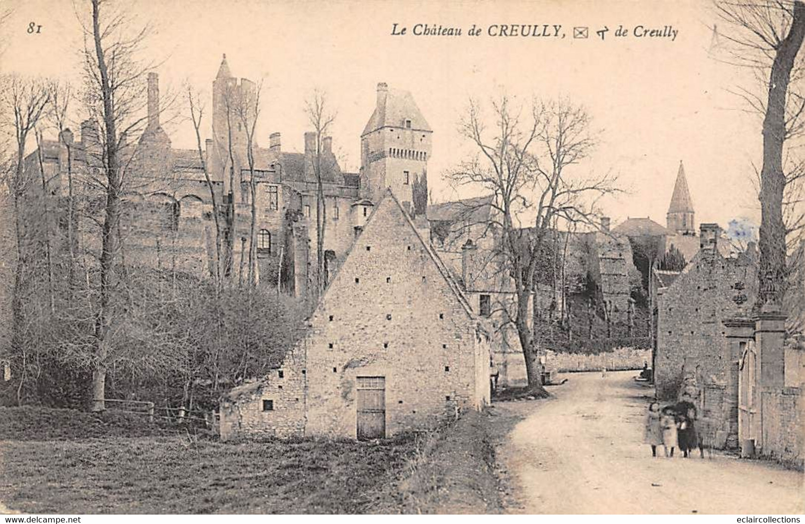 Creully         14         Le Château         (voir Scan) - Otros & Sin Clasificación