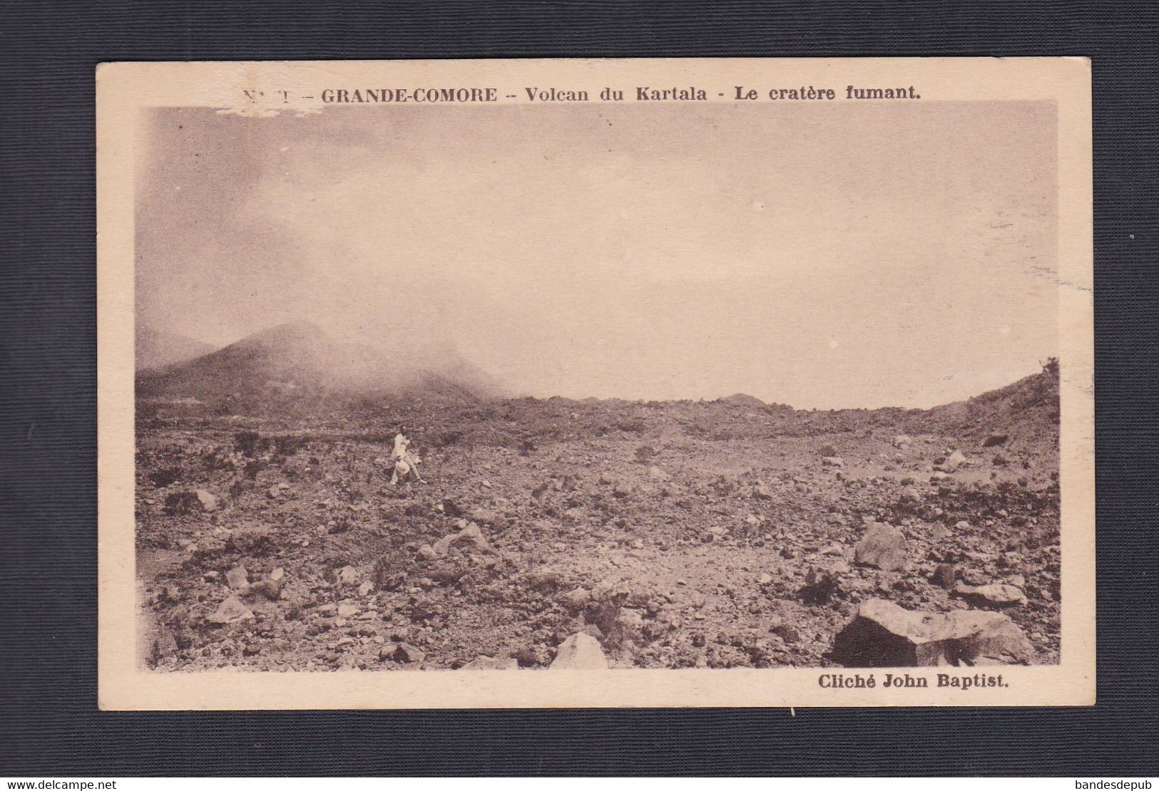Vente Immediate Comores Grande Comore Volcan Du Kartala Le Cratere Fumant  (   52208) - Comorre