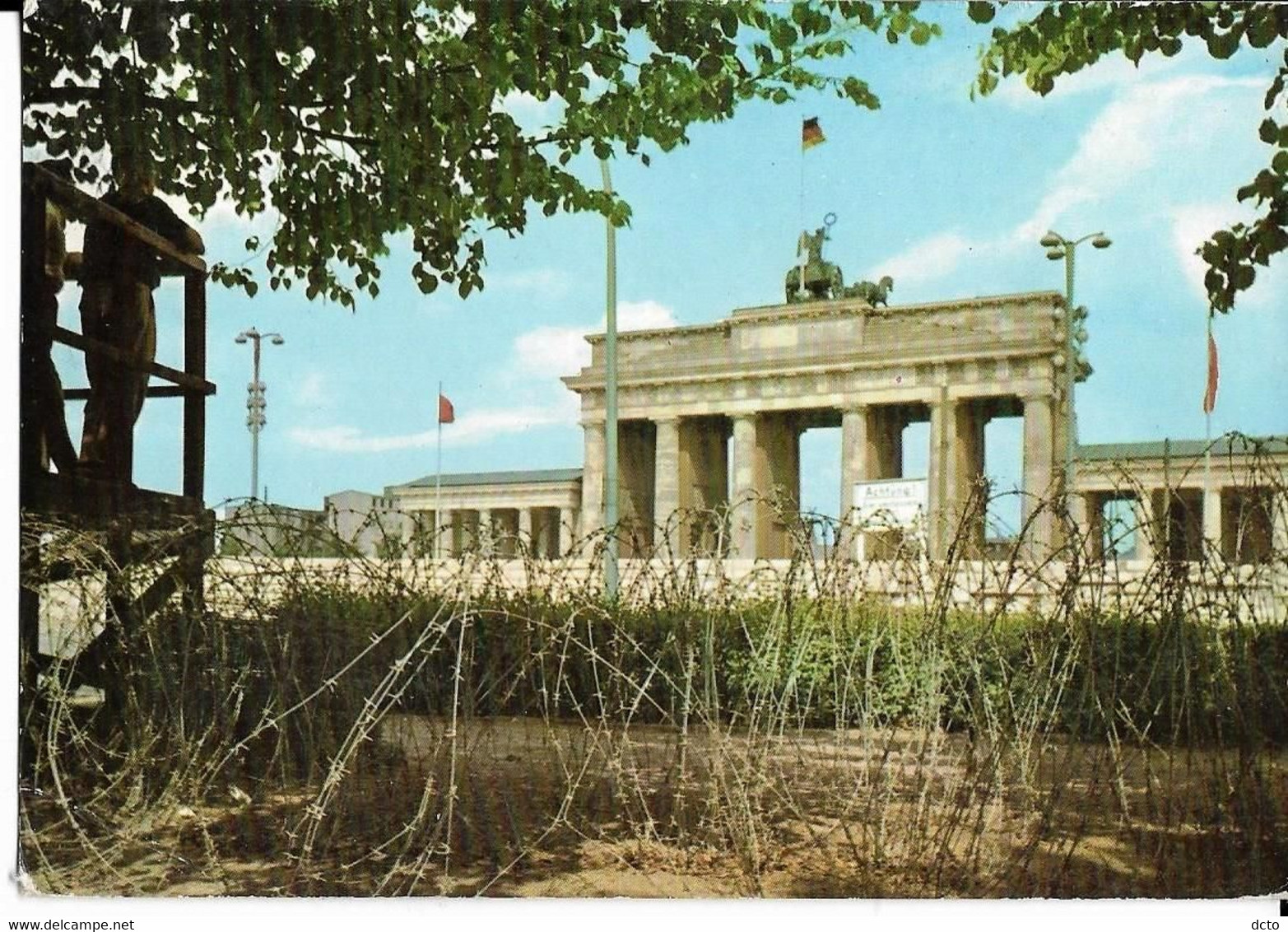 4 Cpm BERLIN Mauer Graffitis & Brandenberger Tor - Mur De Berlin