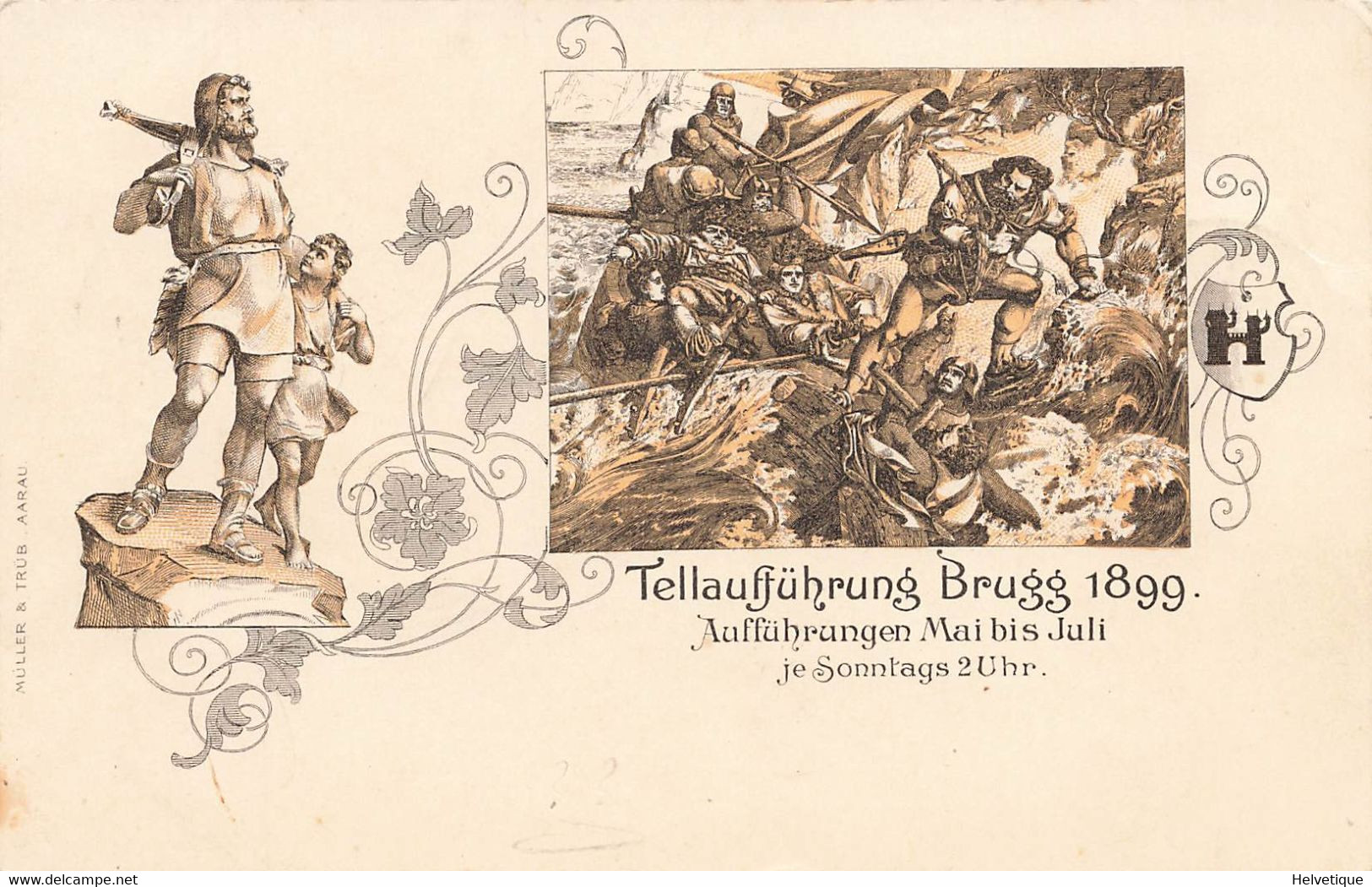 Tellaufführung Brugg 1899 - Brugg