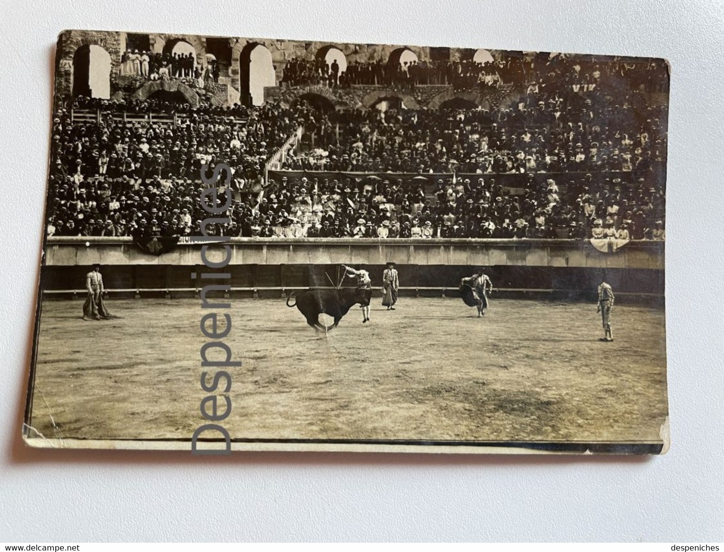 Tauromachie Animée Postée à Beauvais 1906 - Taureaux