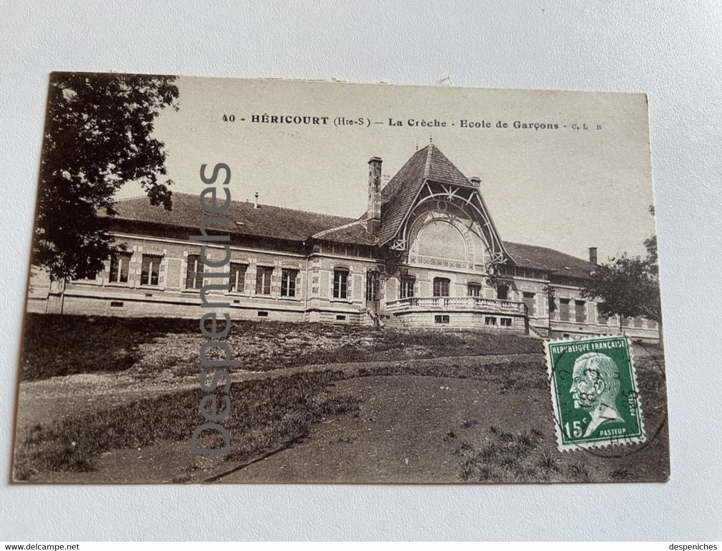 70400 Hericourt -La Crèche - Ecole Des Garçons - 1925 - Héricourt