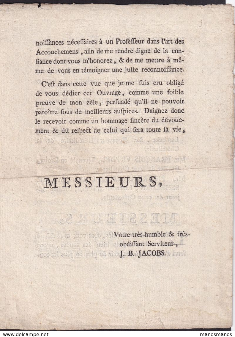 176/37 - Document Historique Ancien Régime "A Messieurs Les Baillis Et Nobles De La Cour Féodale Du Vieux Bourg De GAND" - 1714-1794 (Paises Bajos Austriacos)