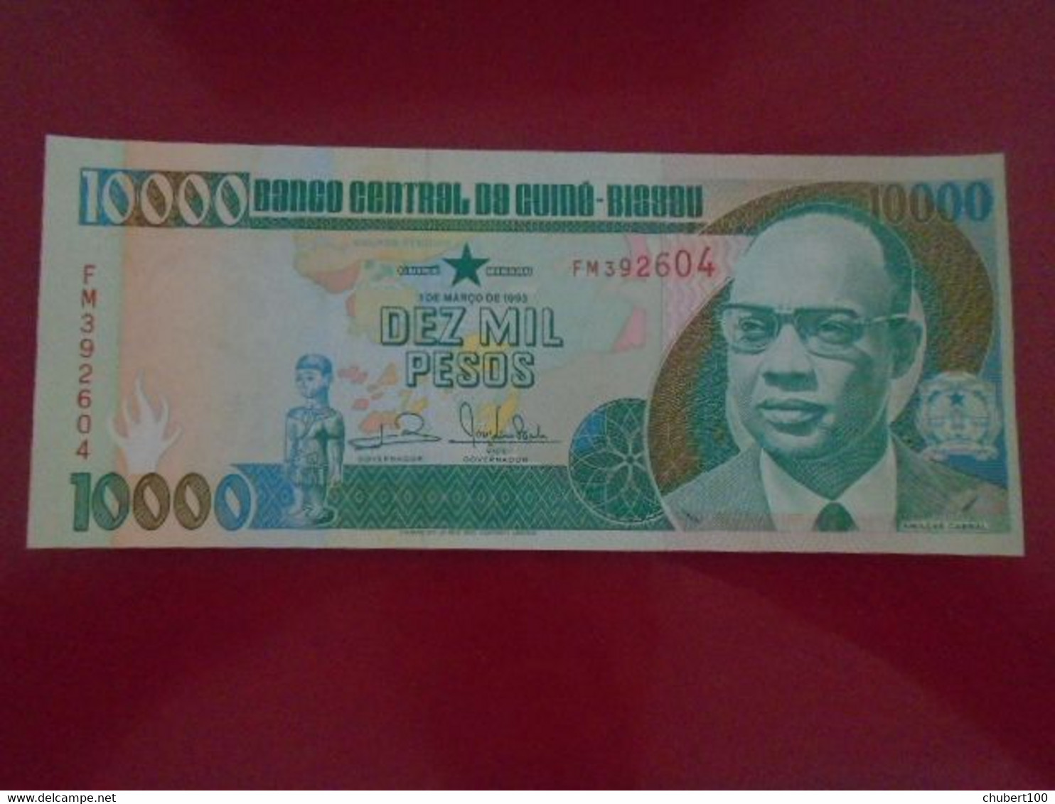 GUINEA BISSAU , P 15b , 10000 Pesos , 1993 , UNC Neuf , 25% Cheaper - Guinee-Bissau