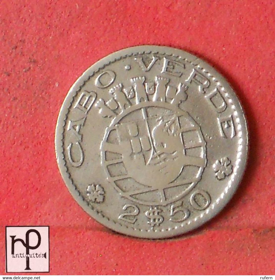 CAPE VERDE 2,5 ESCUDOS 1953 -    KM# 9 - (Nº50065) - Cabo Verde