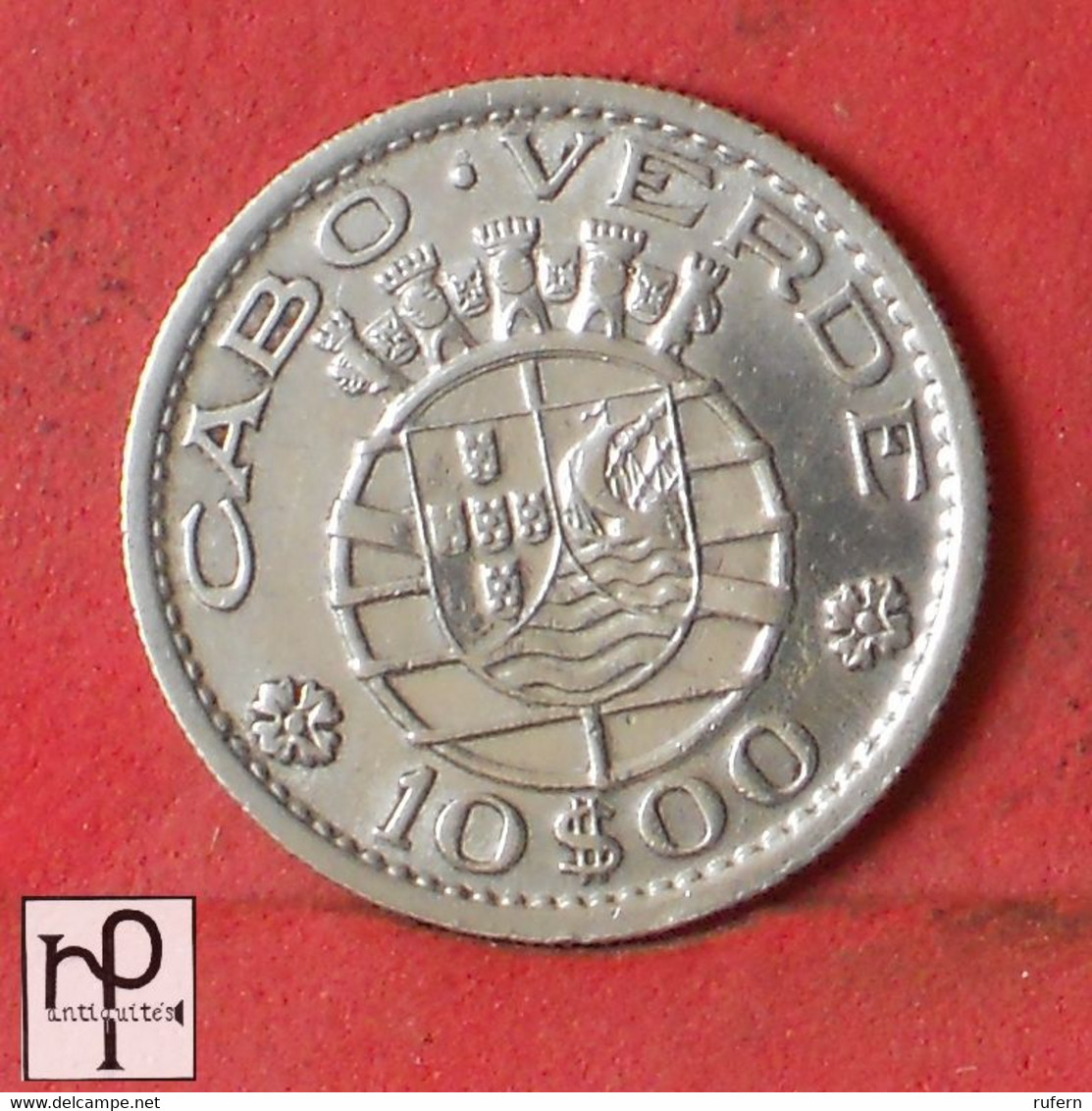 CAPE VERDE 10 ESCUDOS 1953 - ***SILVER***   KM# 10 - (Nº50067) - Cap Vert