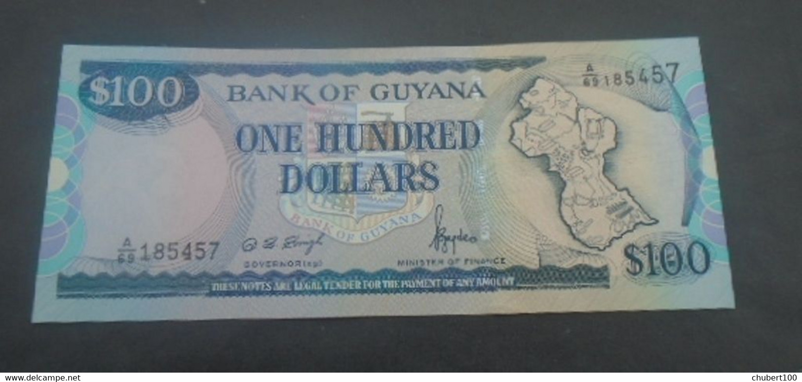 GUYANA , P 30b 30e 31 , 20 + 100 Dollars  , ND 1996 2010 1999, UNC Neuf , 7 Notes - Guyana