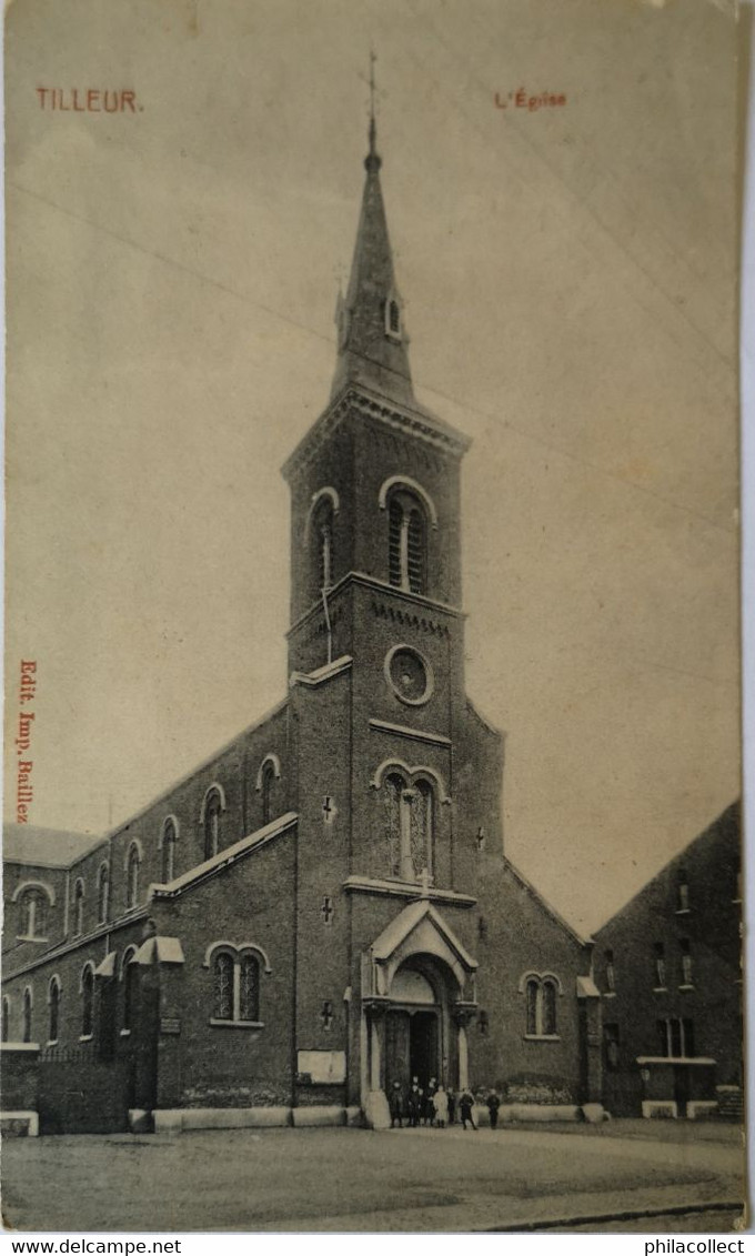 Tilleur (Saint Nicolas) L' Eglise 1919 - Saint-Nicolas