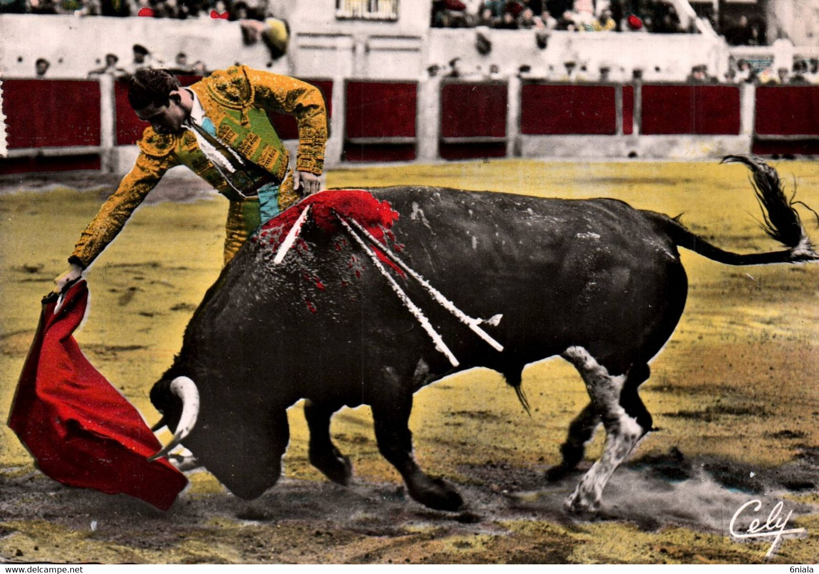 Torero JUMILLANO Muleta     (Taureau  ) (recto-verso)  CORRIDA ,Toros, Taureaux Toréador - Corrida