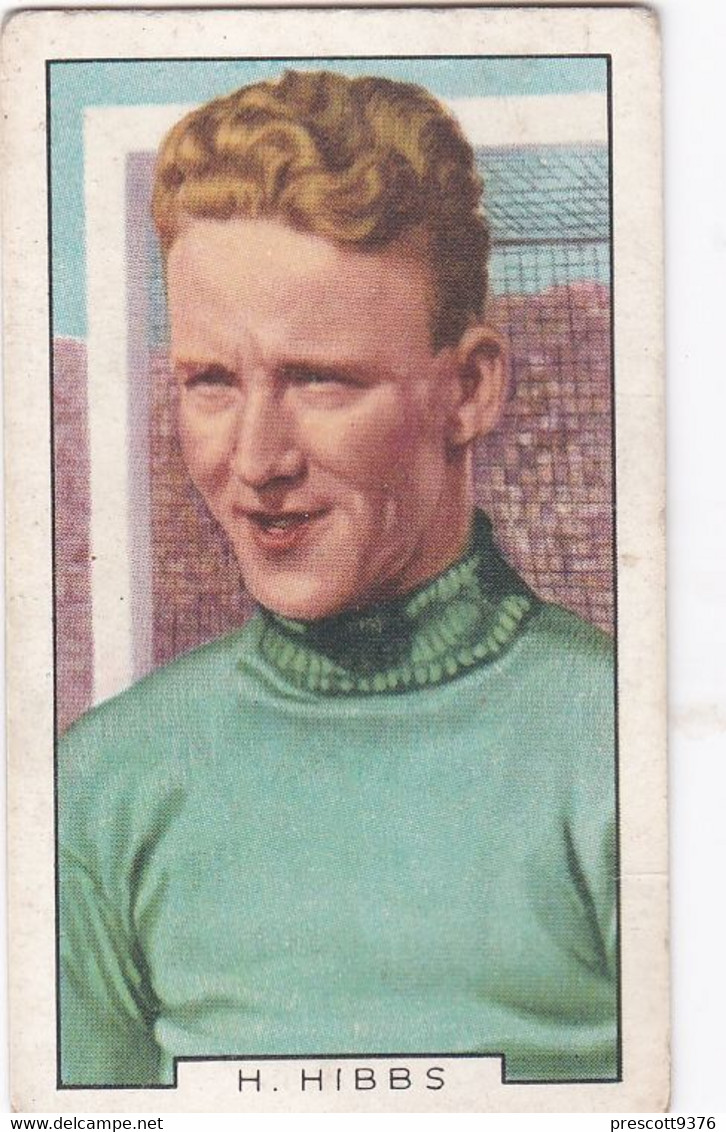 2 Harry Hibbs, Goal Keeper Birmingham - Sporting Personalities 1936 - Gallaher Cigarette Card - Original - Gallaher