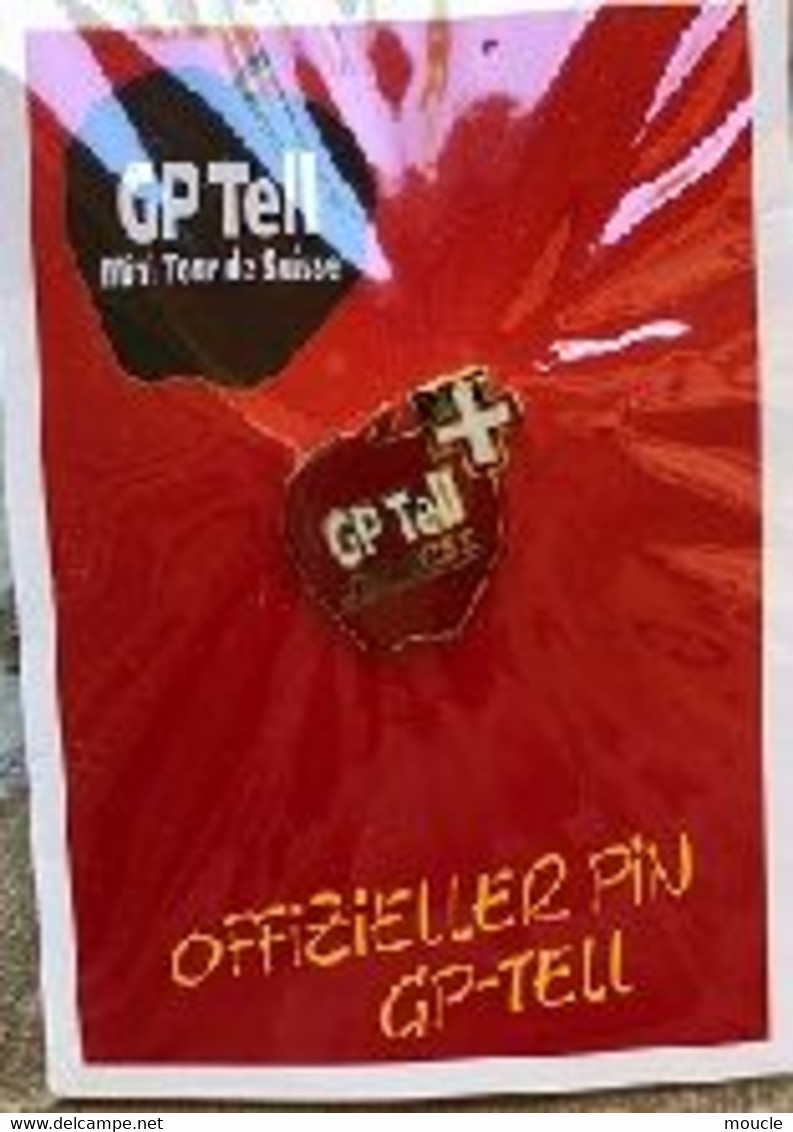 CYCLISME - VELO - BIKE - CYCLISTE - CYCLES - GP TELL MINI TOUR DE SUISSE - SPONSOR DIE POST - PTT - PIN'S OFFICIEL - - Cyclisme