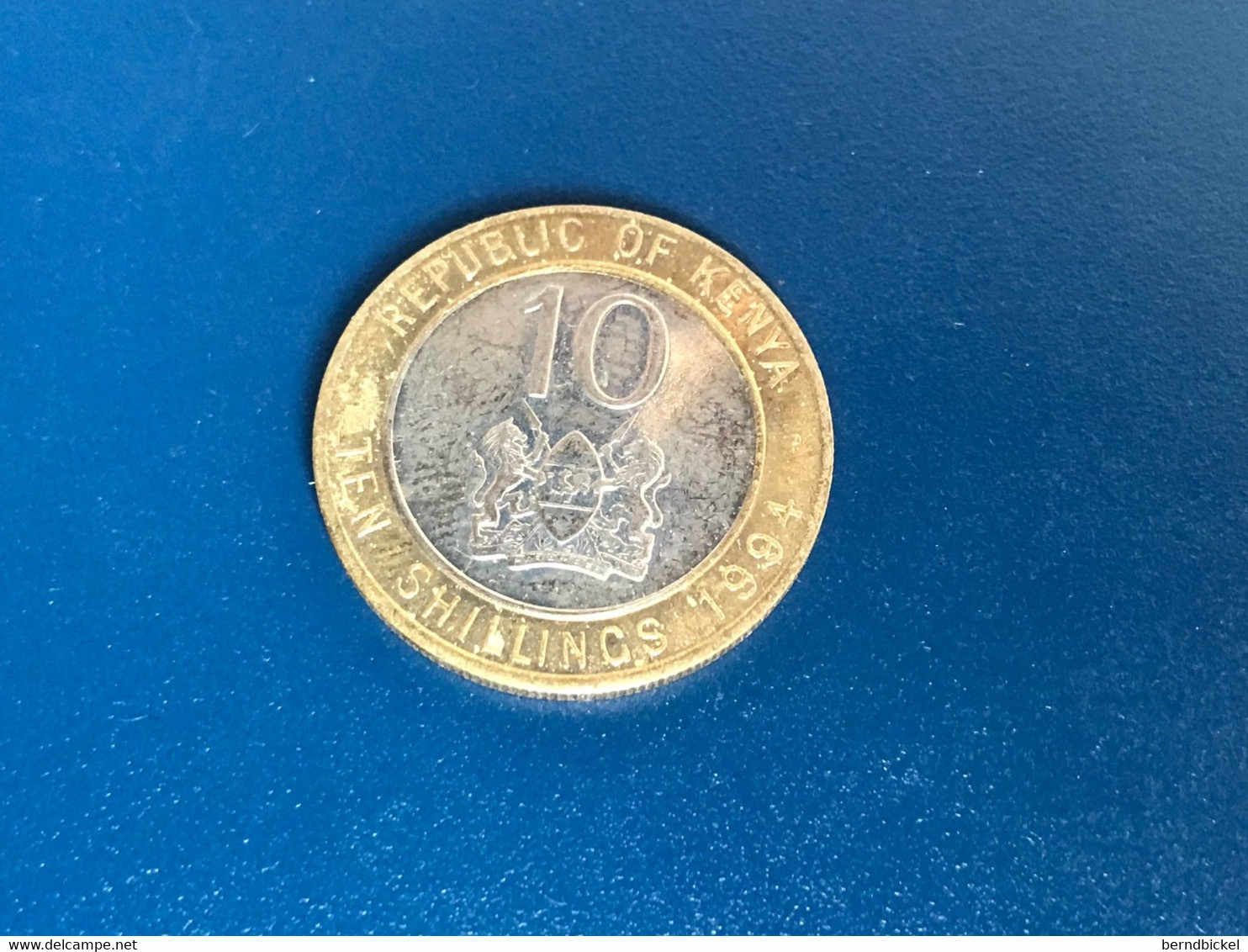 Münze Münzen Umlaufmünze Kenia 10 Shilling 1994 - Kenya