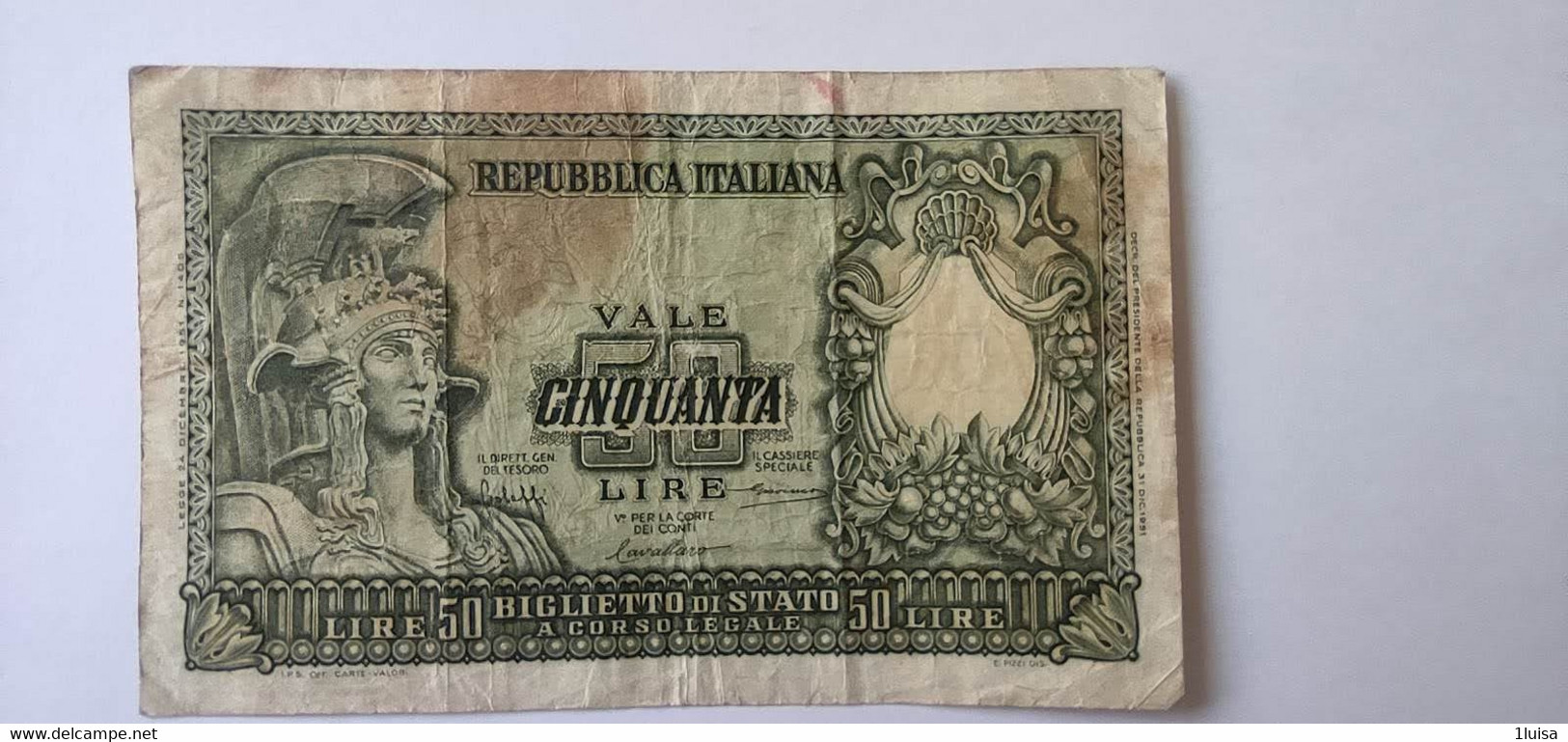 Italia  50 Lire 1951 - 50 Lire