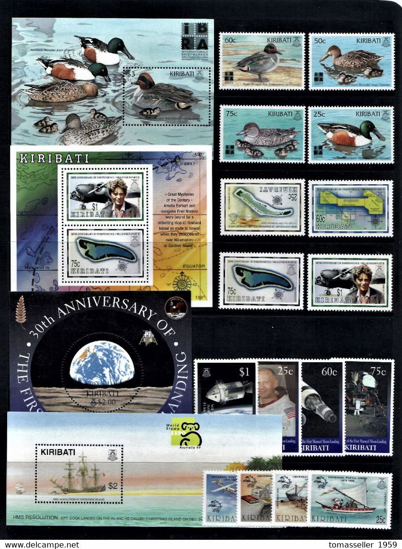 Kiribati  13!!! Years ( 1994-2006 ) Sets, Almost 80 issues.  MNH