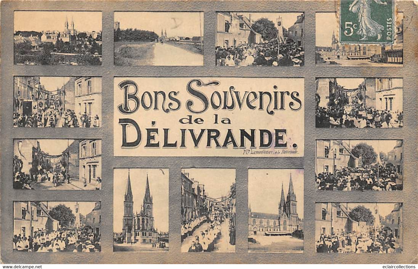 La Délivrande           14          Bons Souvenirs     12 Mini Vues          (voir Scan) - La Delivrande