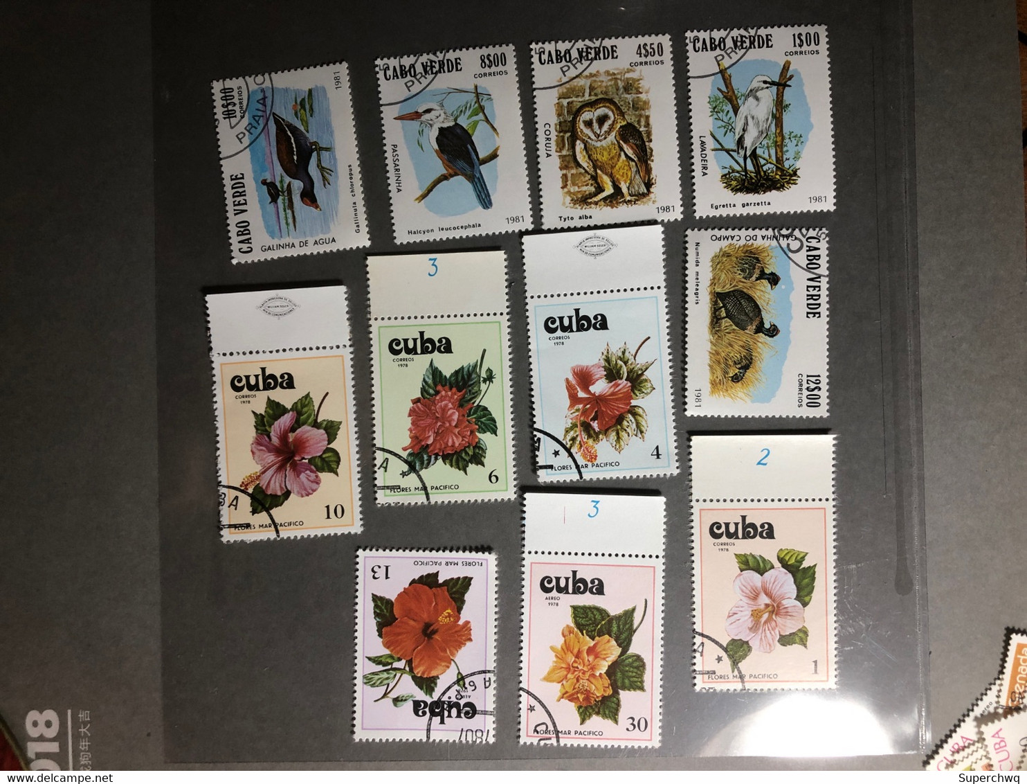 Cuba And Other Countries CTO Stamps，54 Different - Collections, Lots & Series