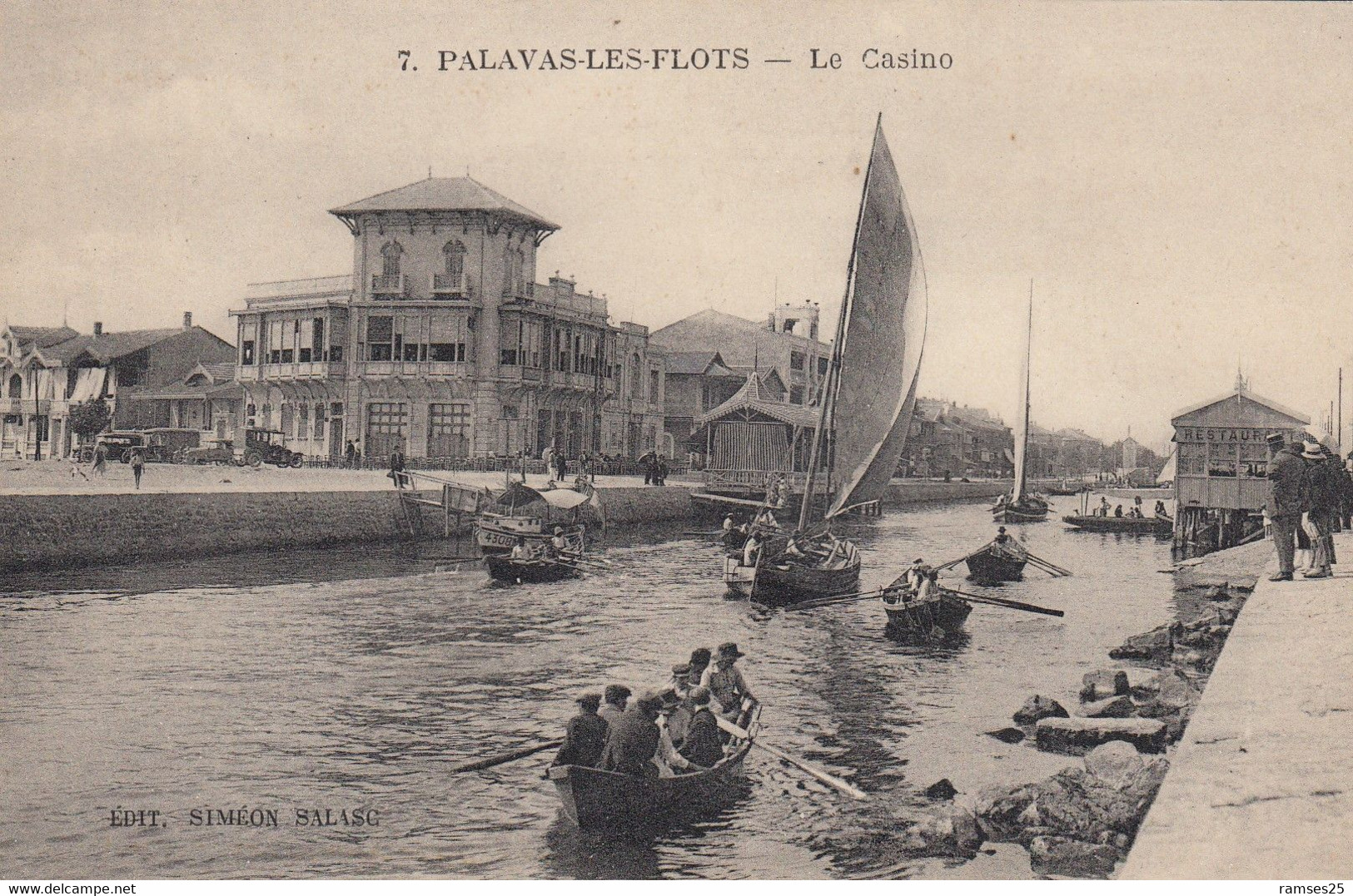 (226)  CPA  Palavas Les Flots  Le Casino - Palavas Les Flots